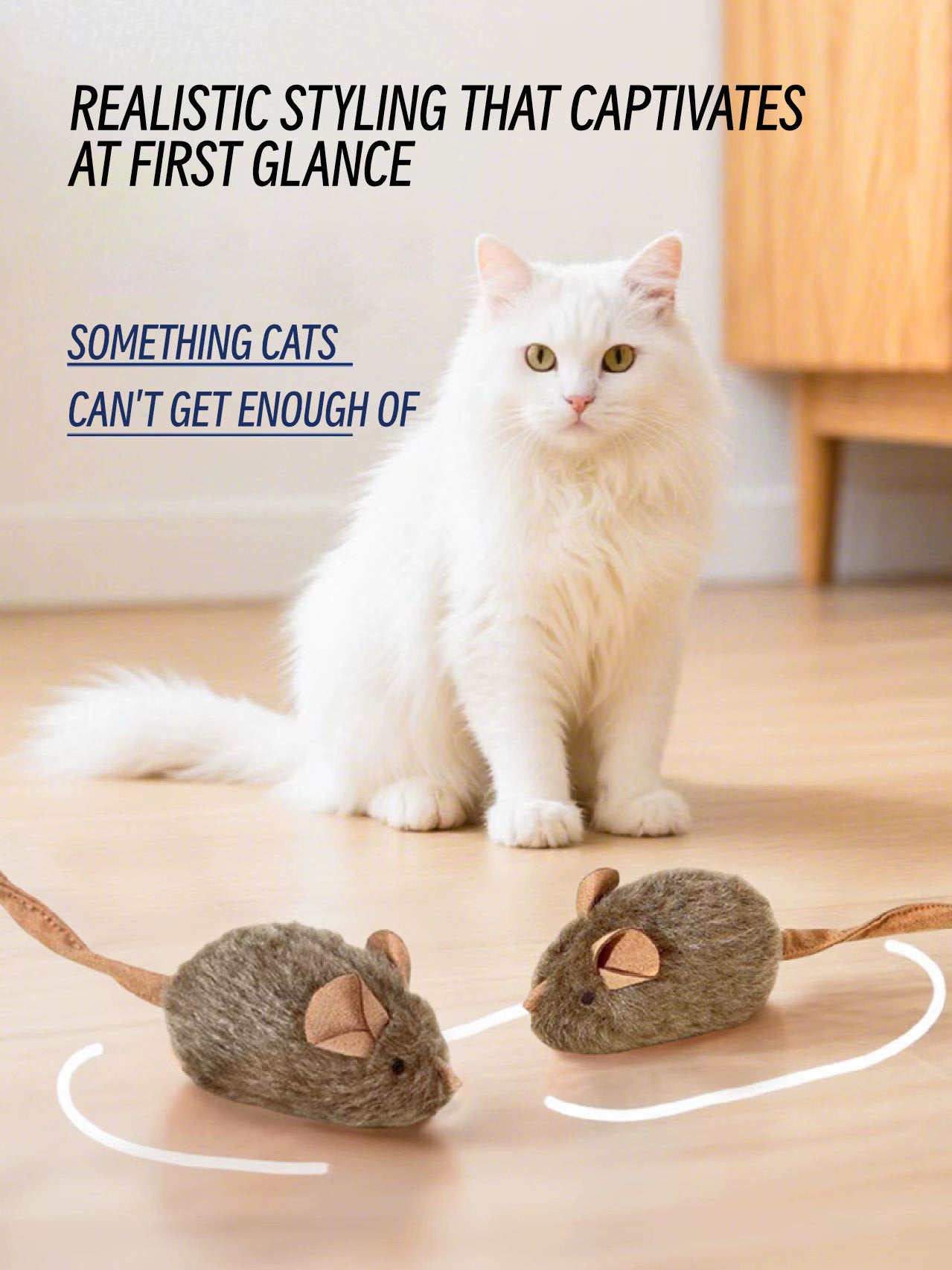 Chit chatter mouse for CATs