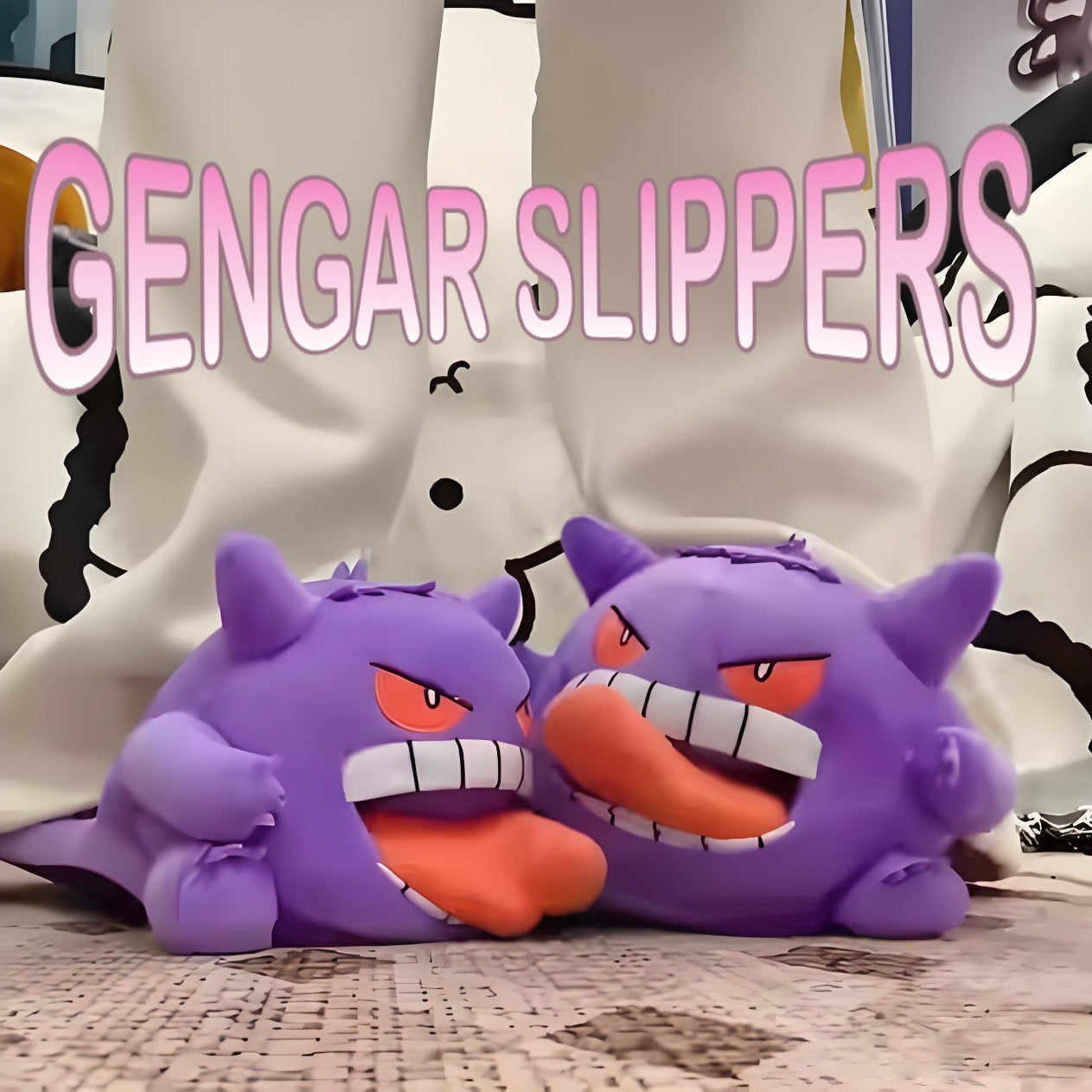 Gengar Funny Slippers