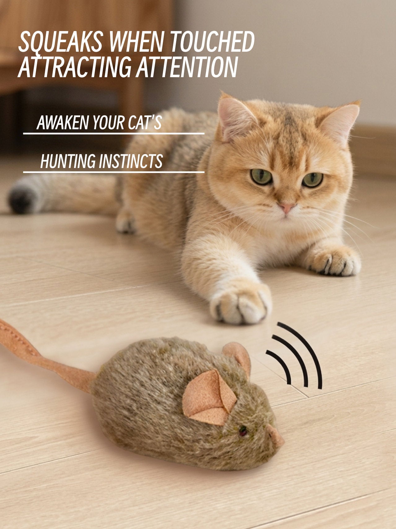 Chit chatter mouse for CATs