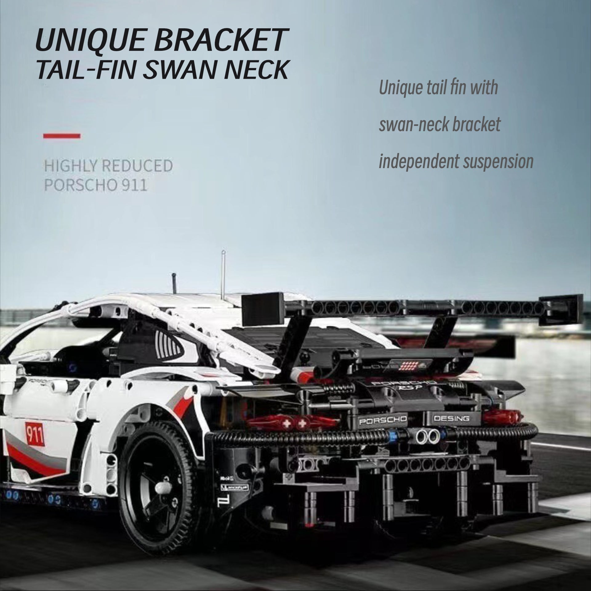 911 RSR series-1:10/1:14 scale