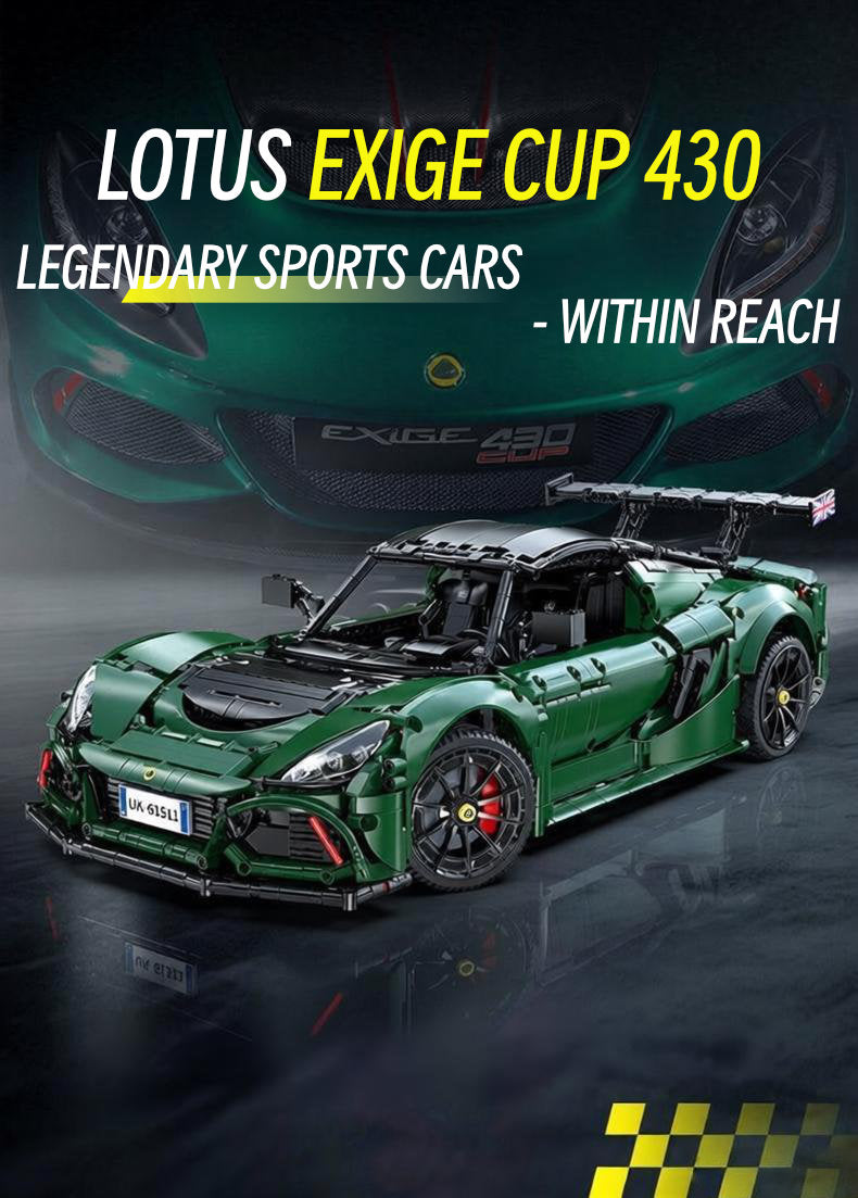 Lotus exige cup 430-1:8 scale