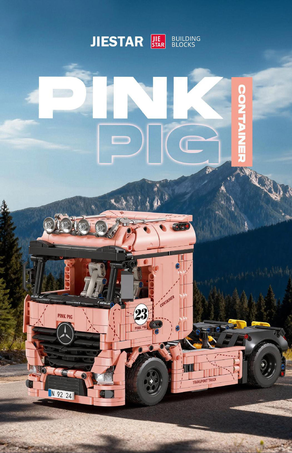 Pink Pig-1:10 SCALE