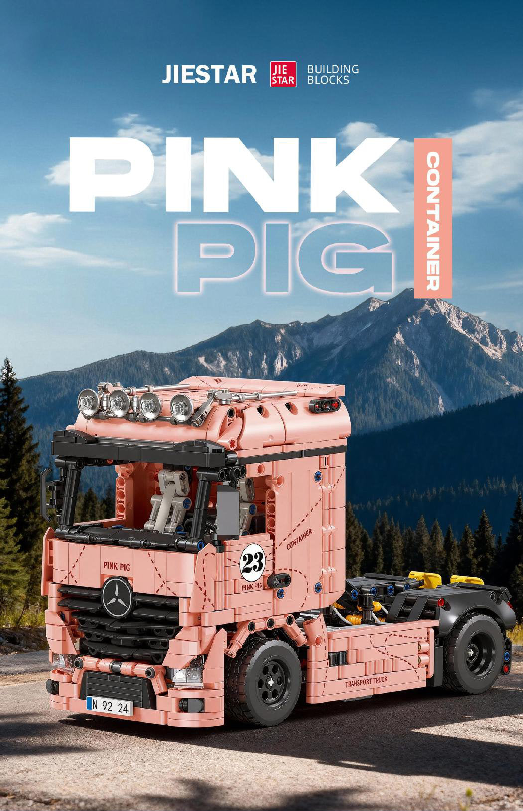 Pink Pig-1:10 SCALE