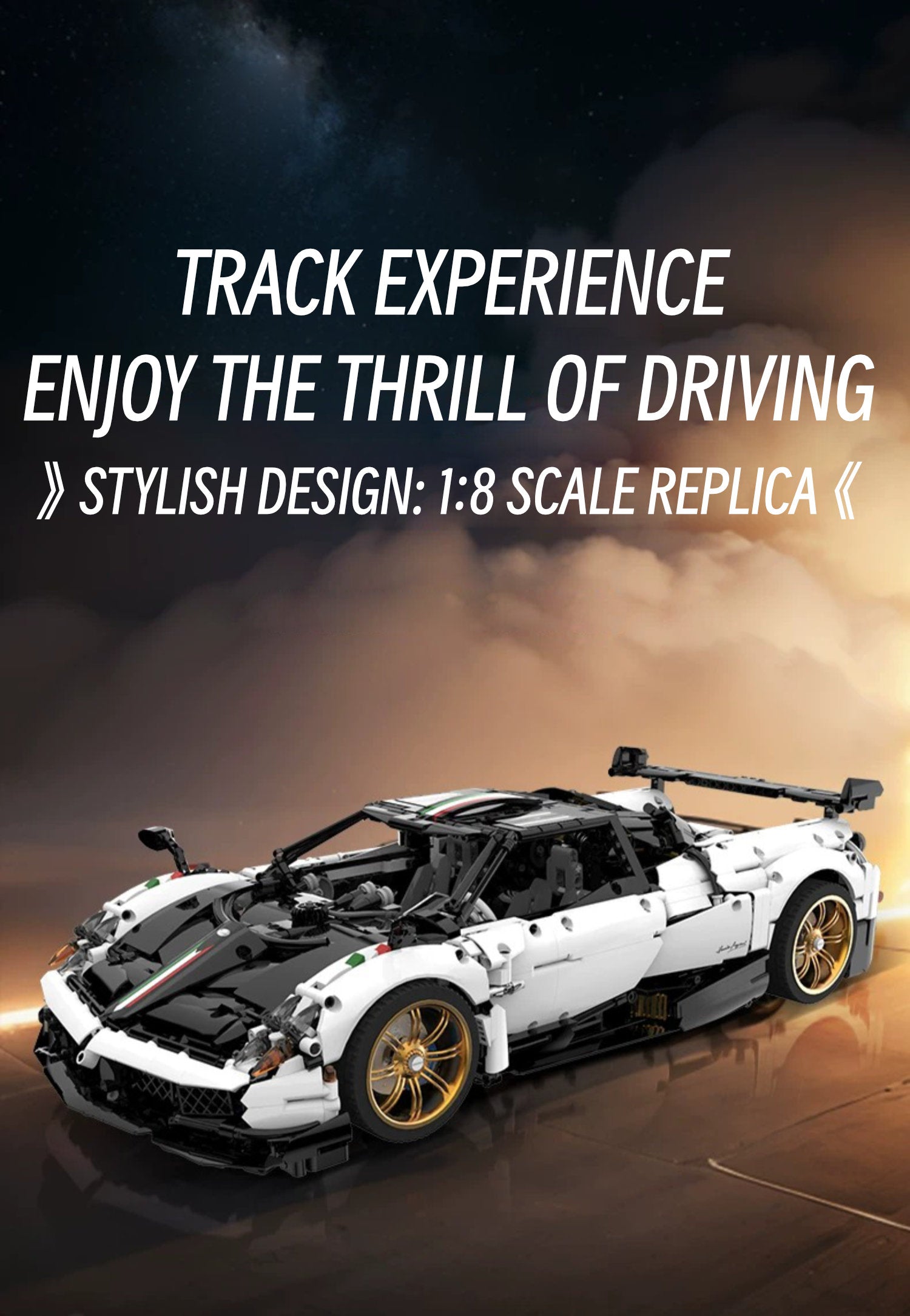 Pagani huayra-1:8 scale
