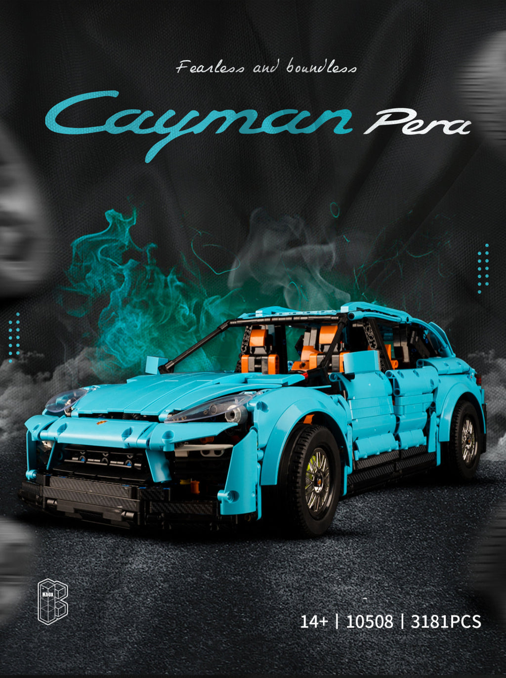 Porsche Cayman-1:8 scale