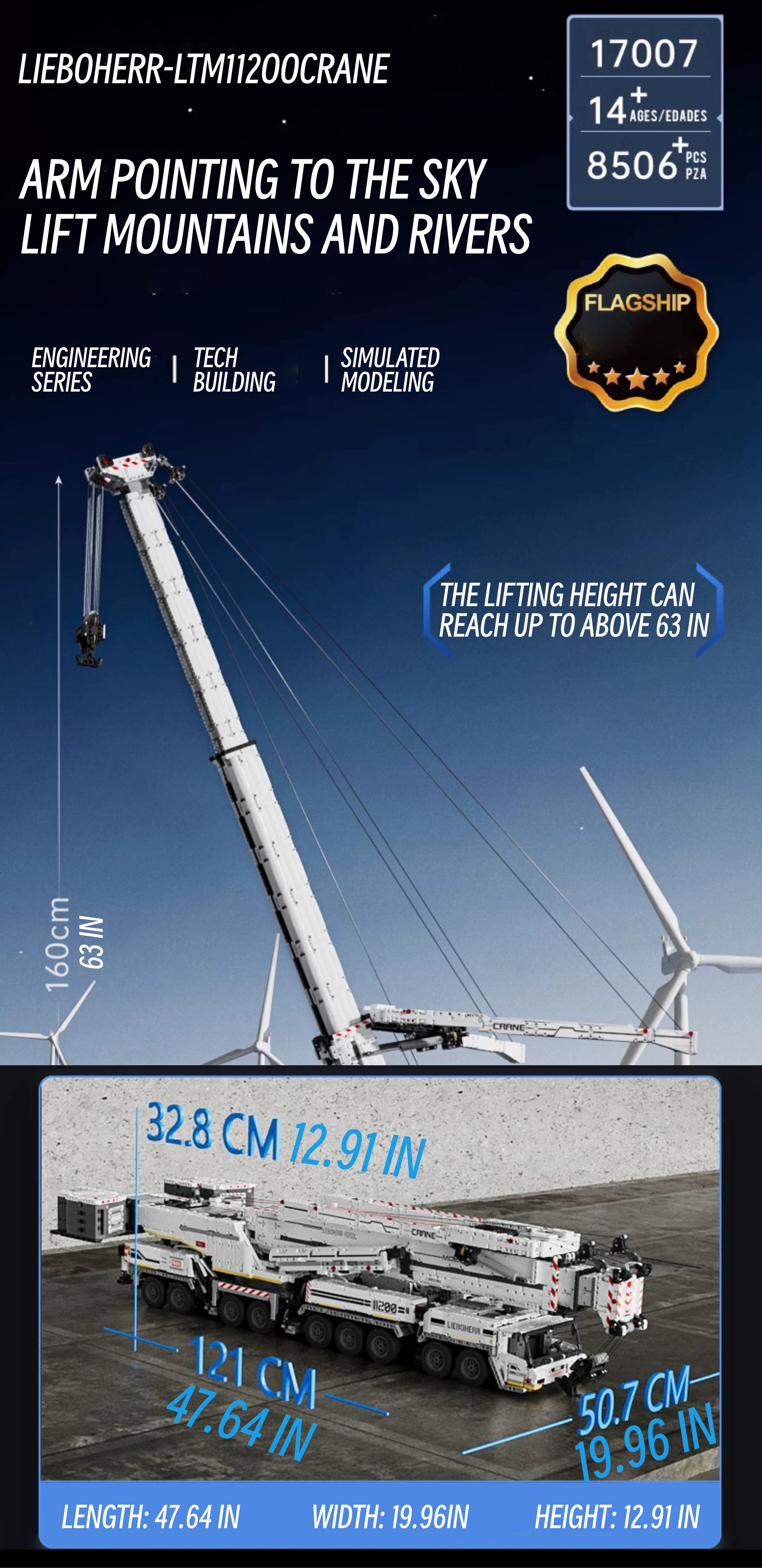 LIEBOHERR-LTM1120 CRANE