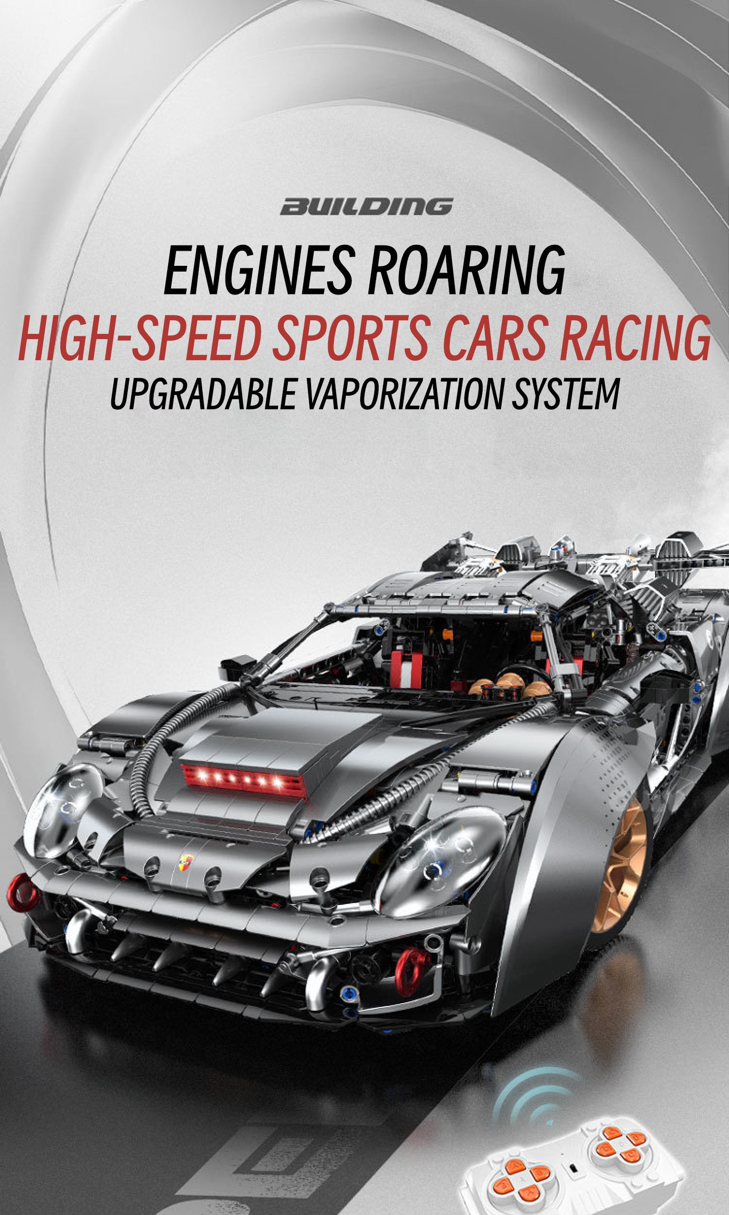 Porsche 918-1:8 scale