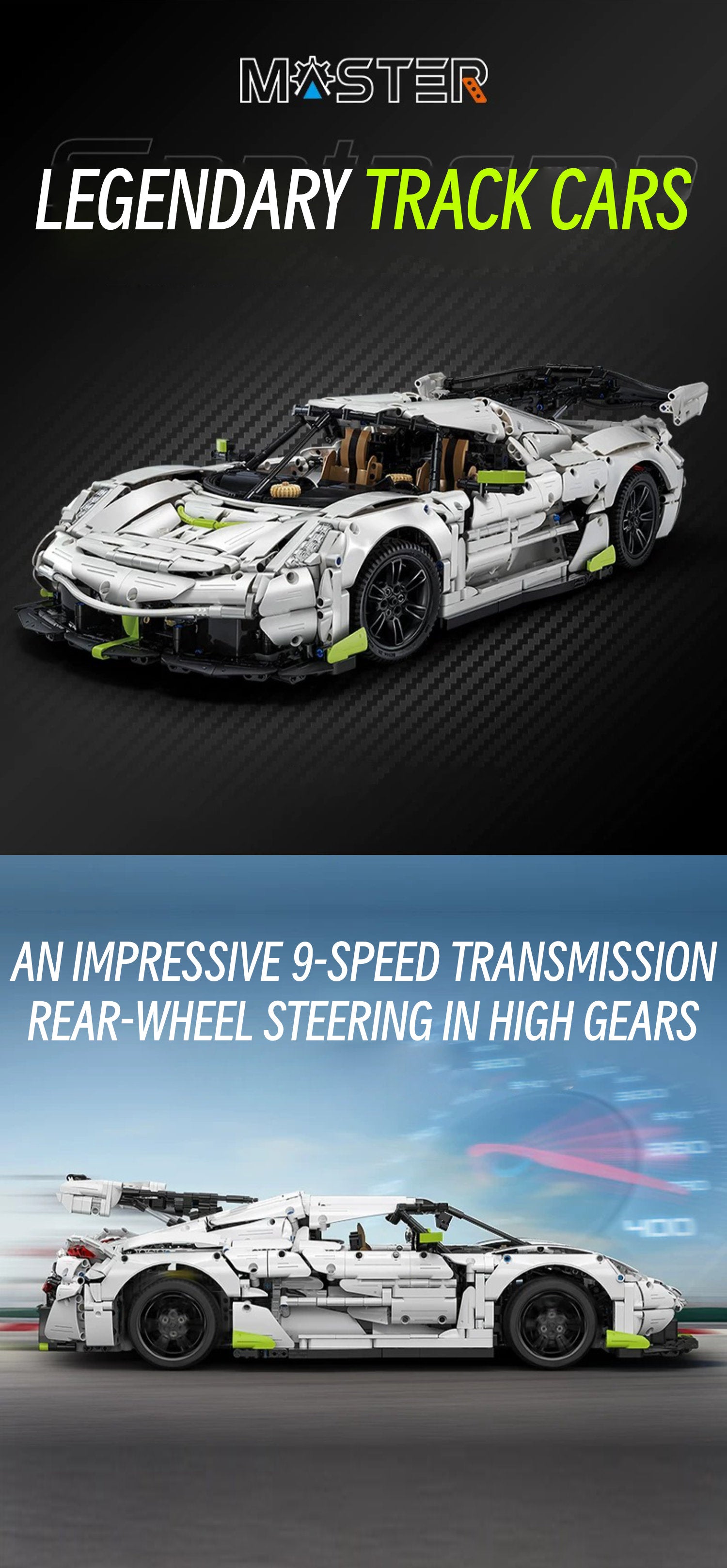 Koenigsegg Jesko-1: 8 scale