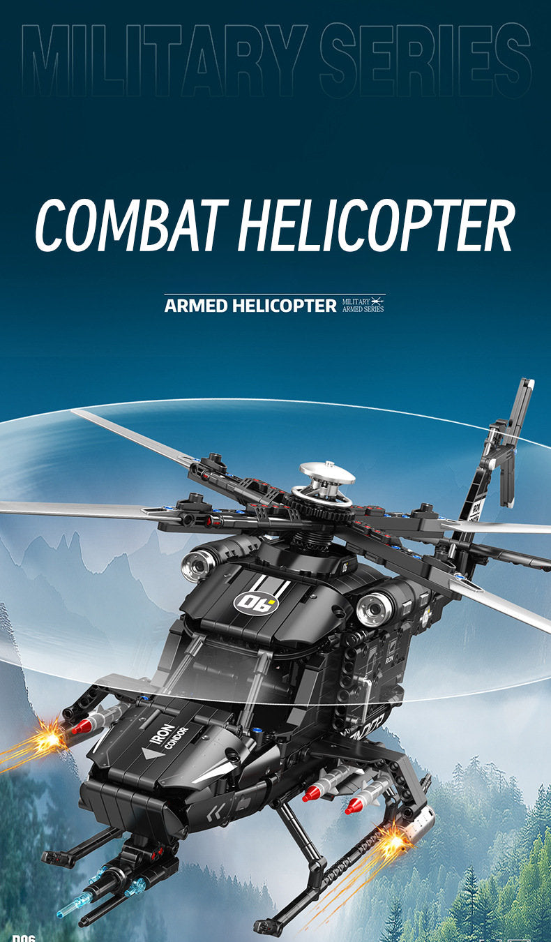 Military combat helicopter