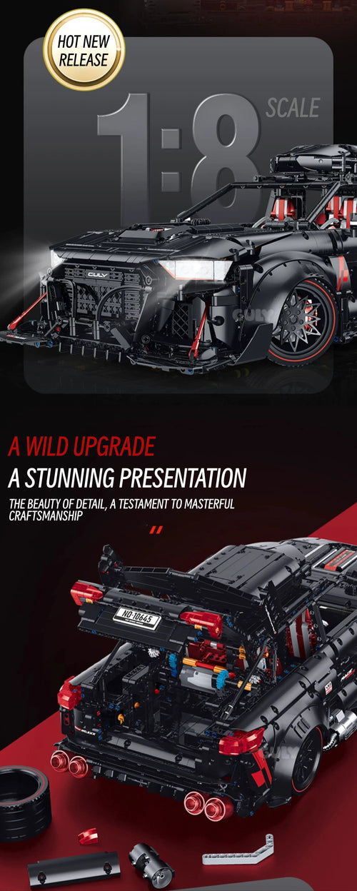 Audi R6S-1:8 scale
