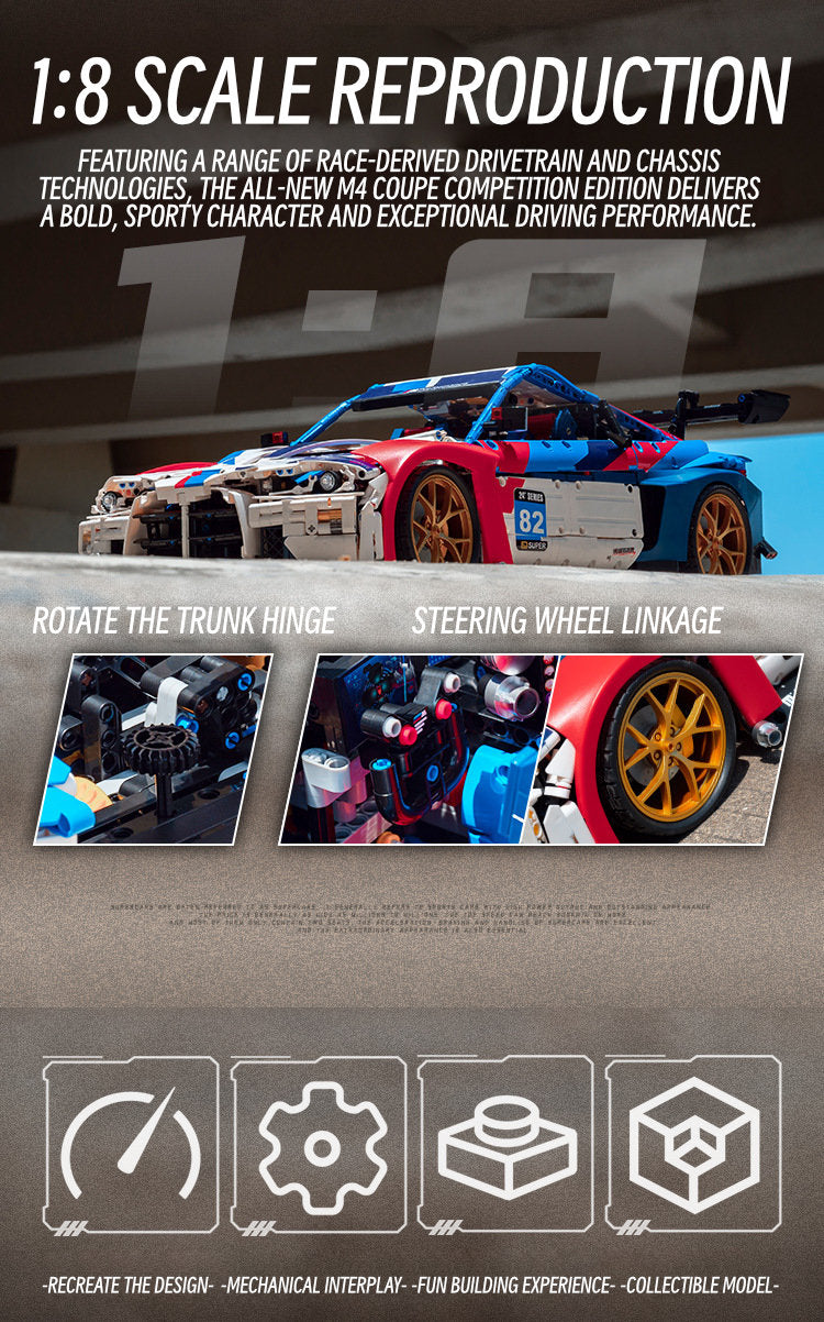 BMW M4-1：8 scale