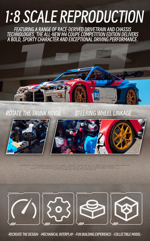 BMW M4-1：8 scale