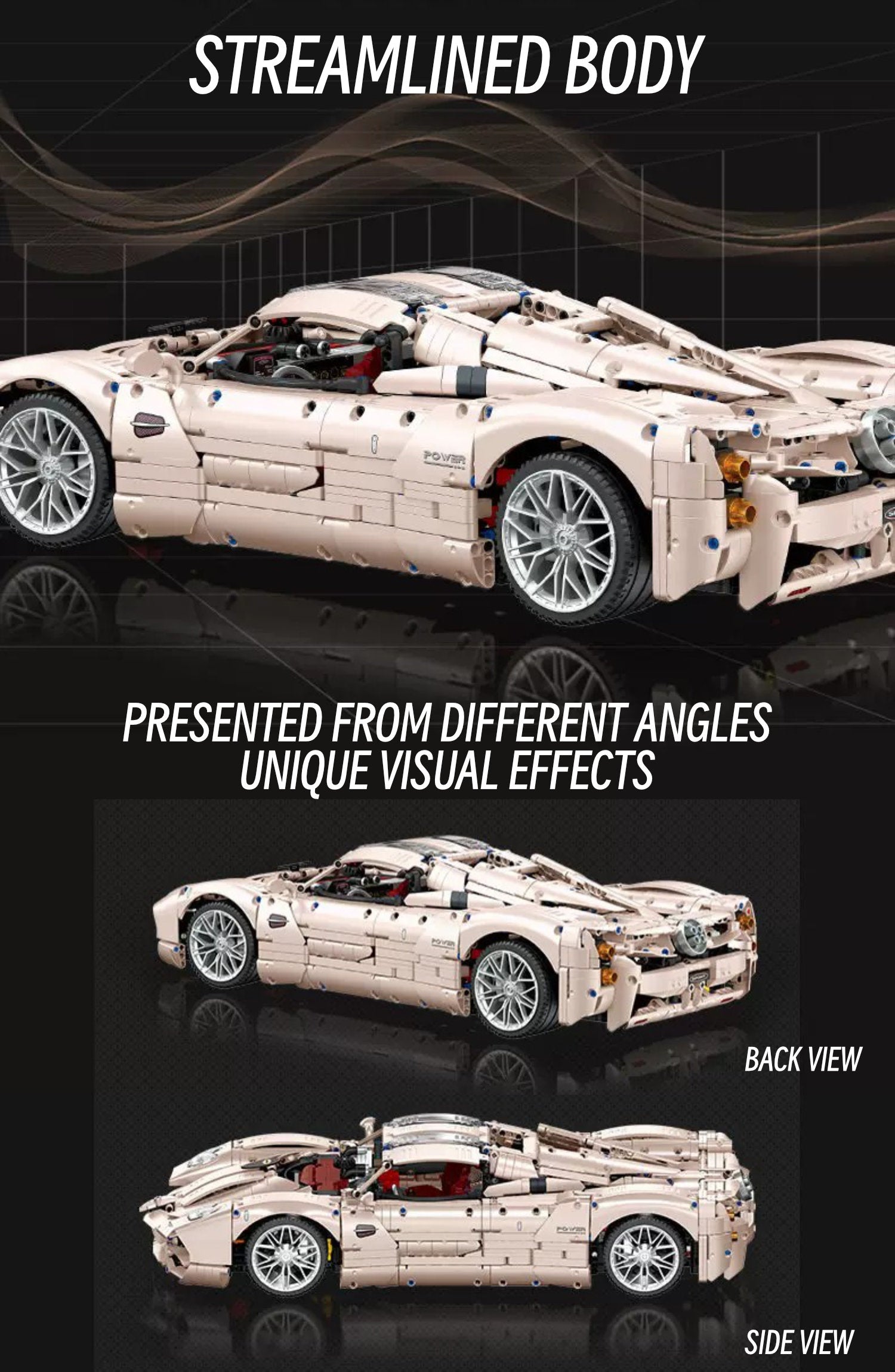 Pagani Utopia-J star-1：8 scale