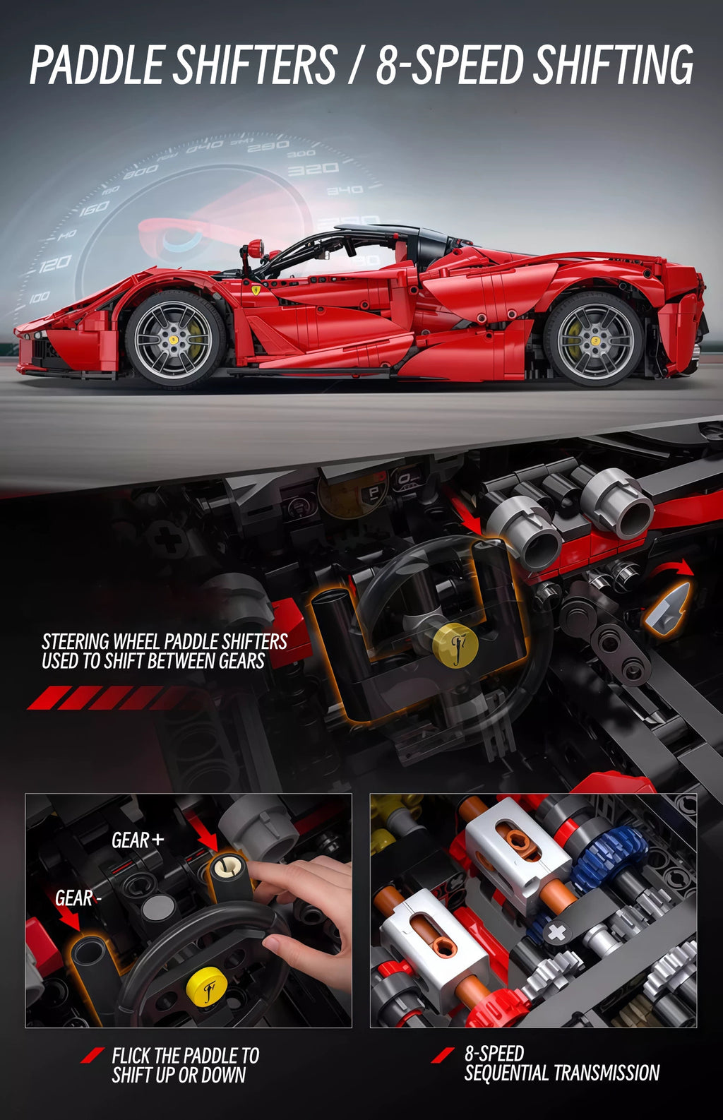 ‌LaFerrari‌-1：8 scale