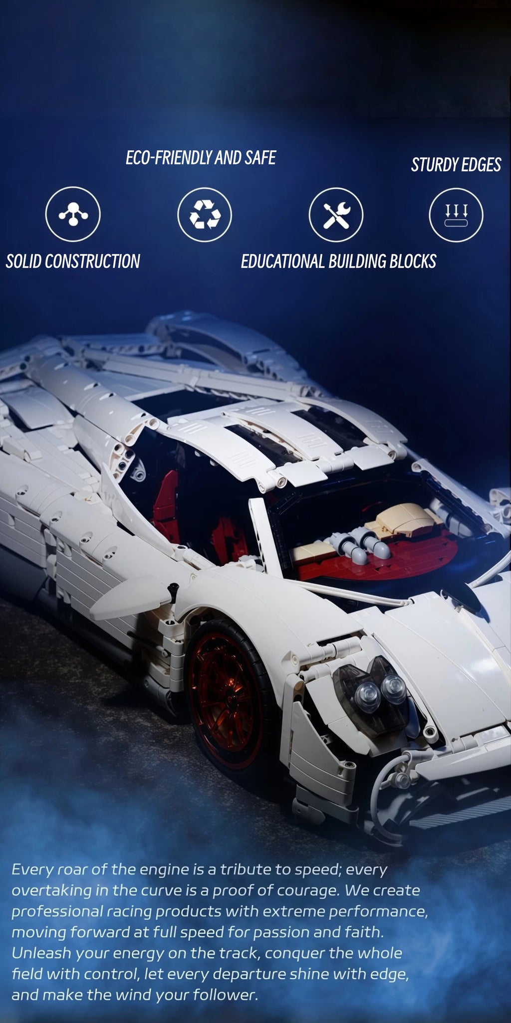 Pagani utopia-K box-1:8 scale