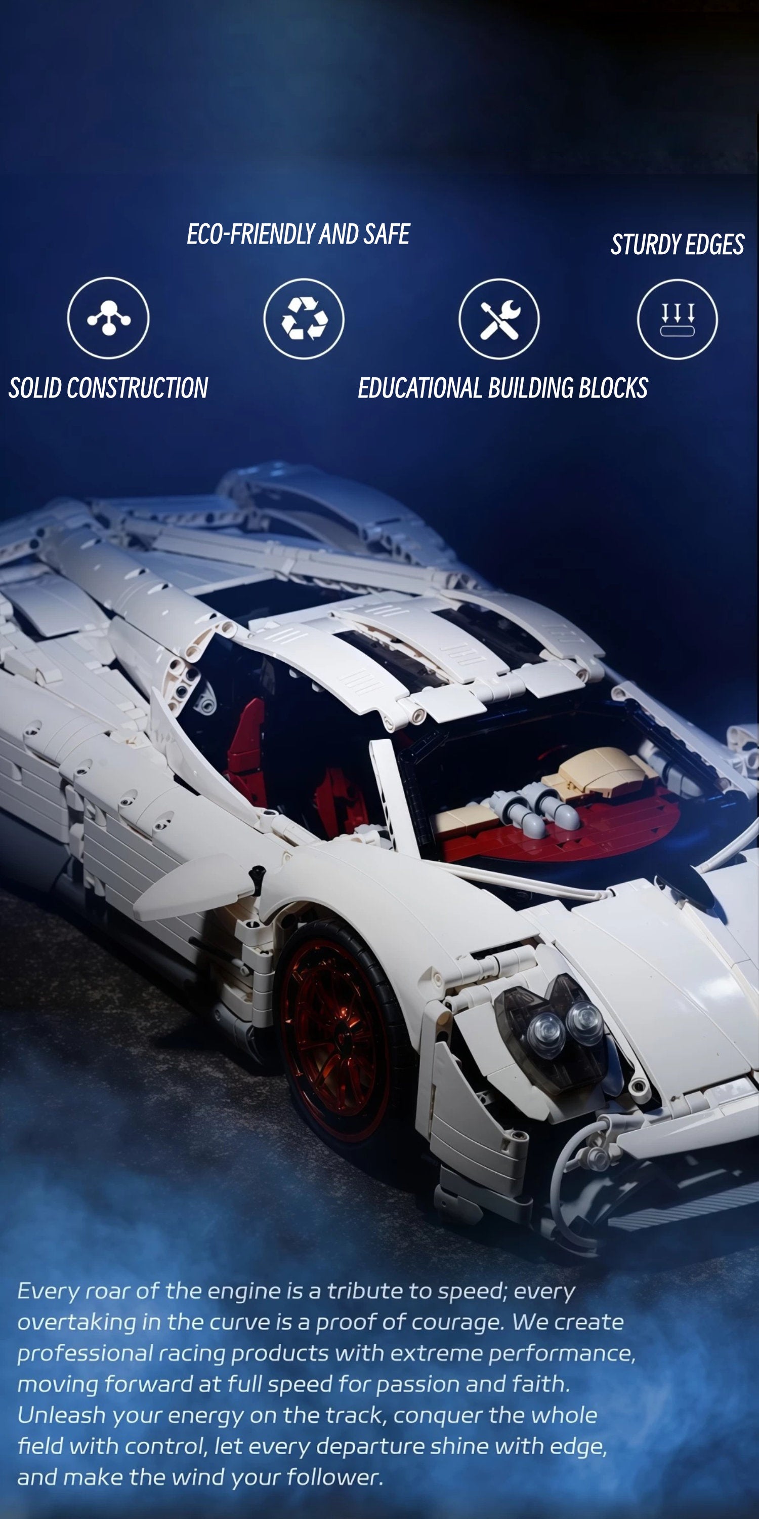 Pagani utopia-K box-1:8 scale