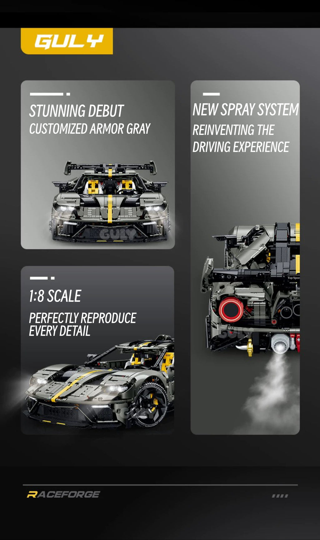 Ford GT mansory-1:8 scale