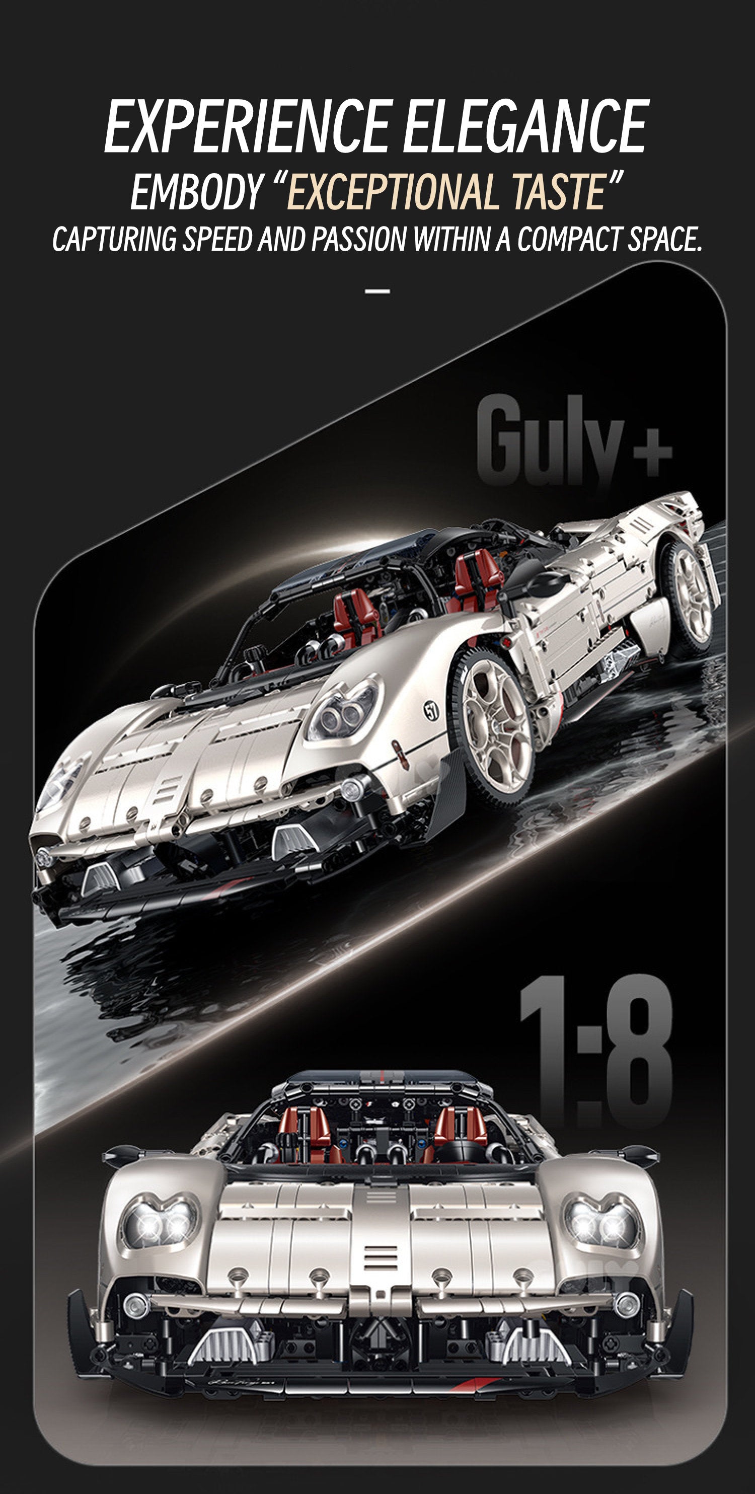 Pagani Utopia-Guly-1：8 scale