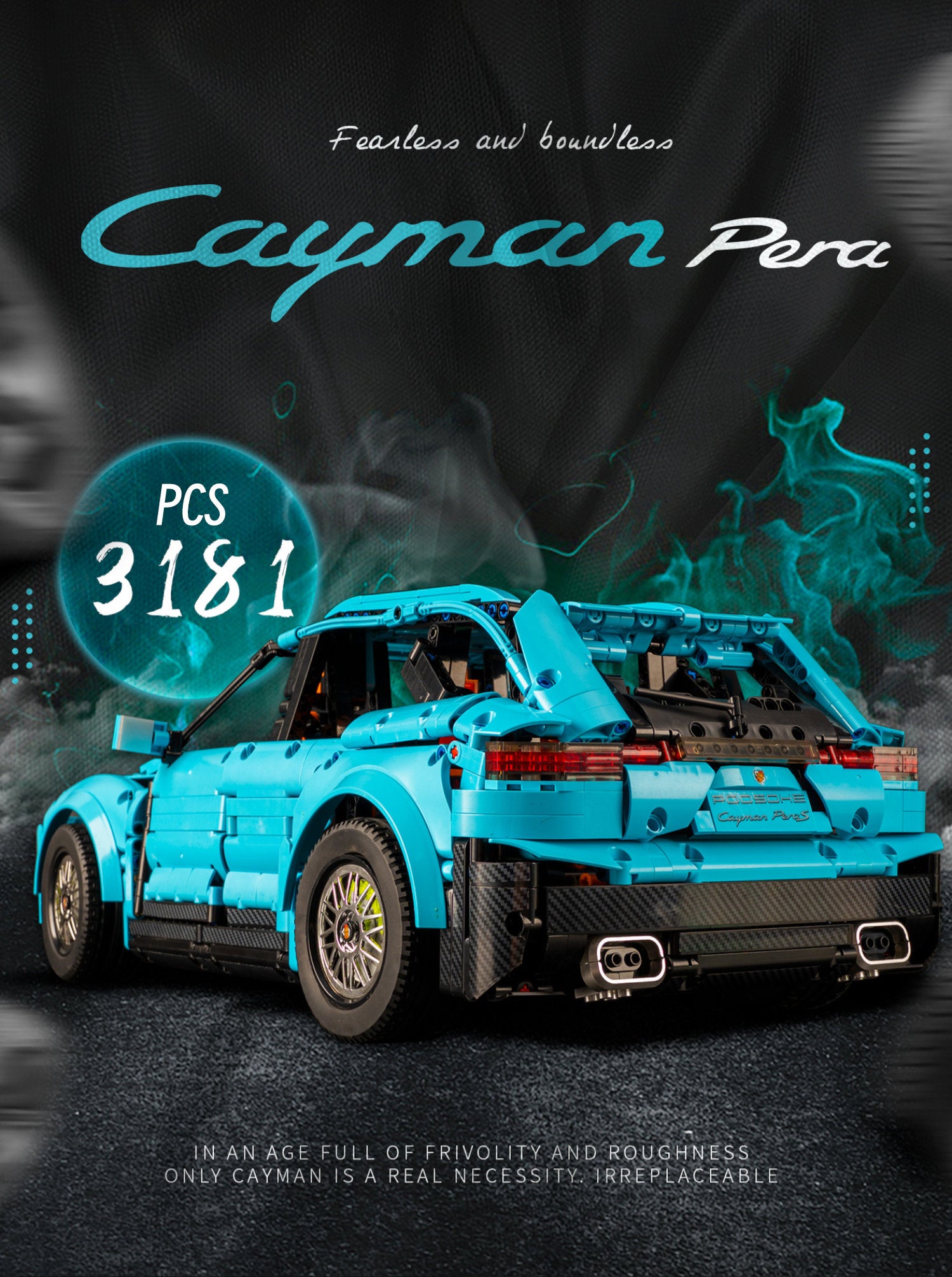 Porsche Cayman-1:8 scale