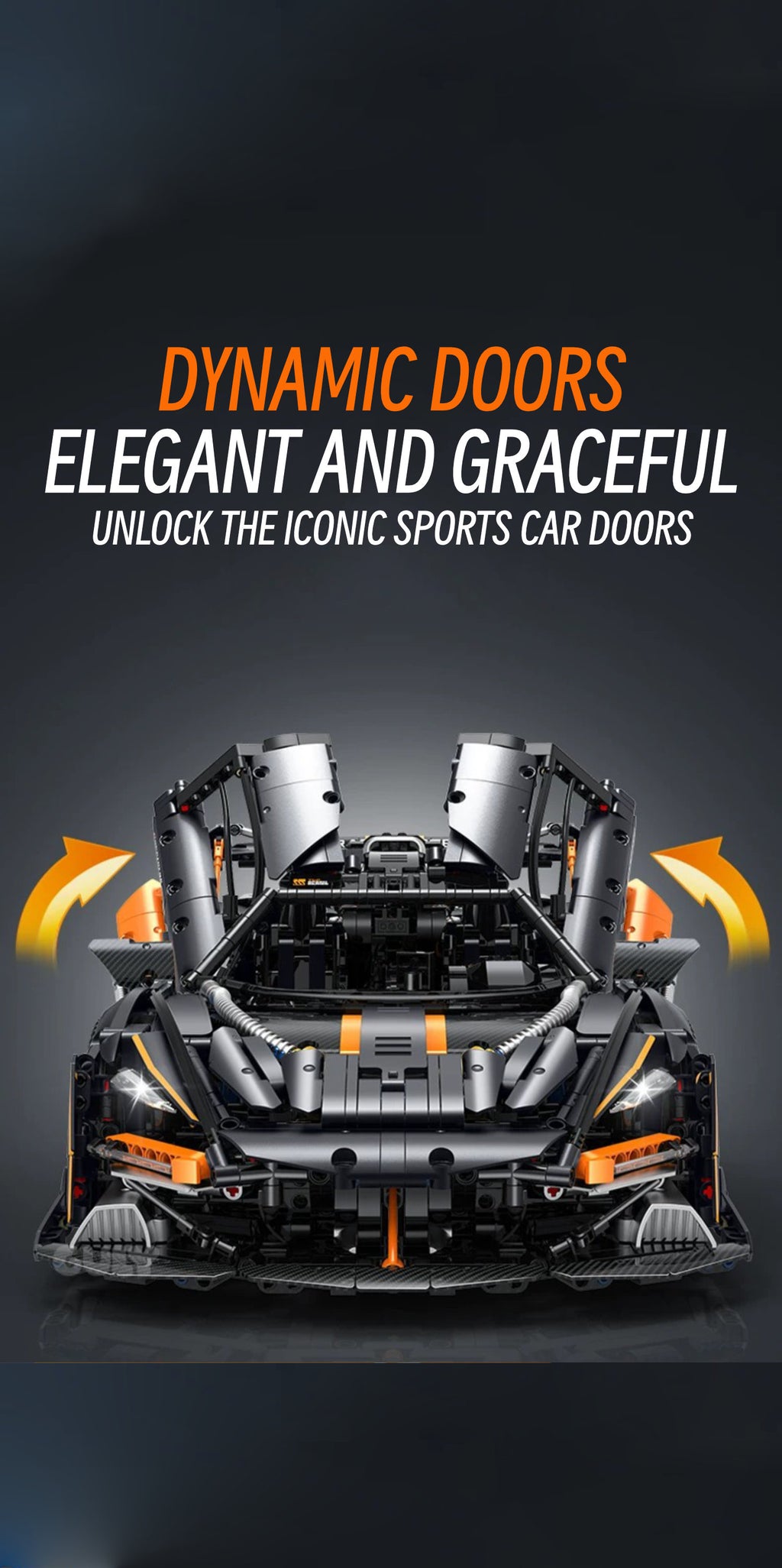 Mclaren sena-1:8 scale