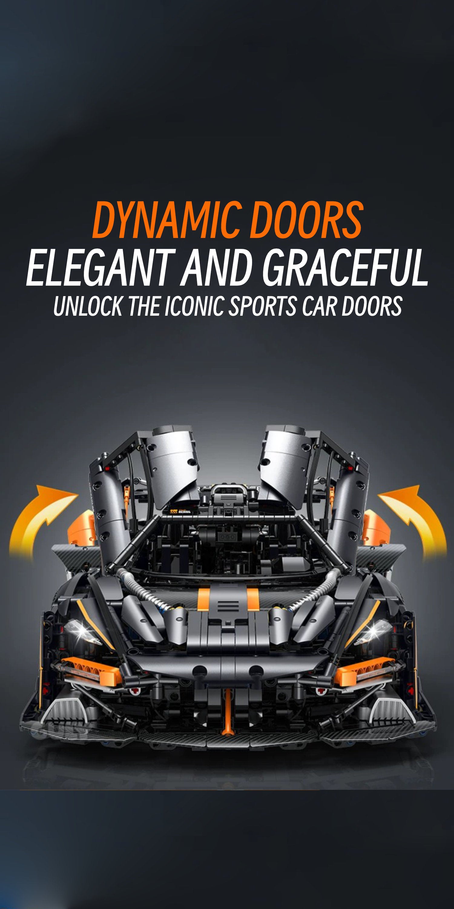 Mclaren sena-1:8 scale