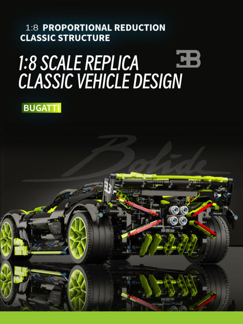 Bugatti Bolide-K box-1:8 scale