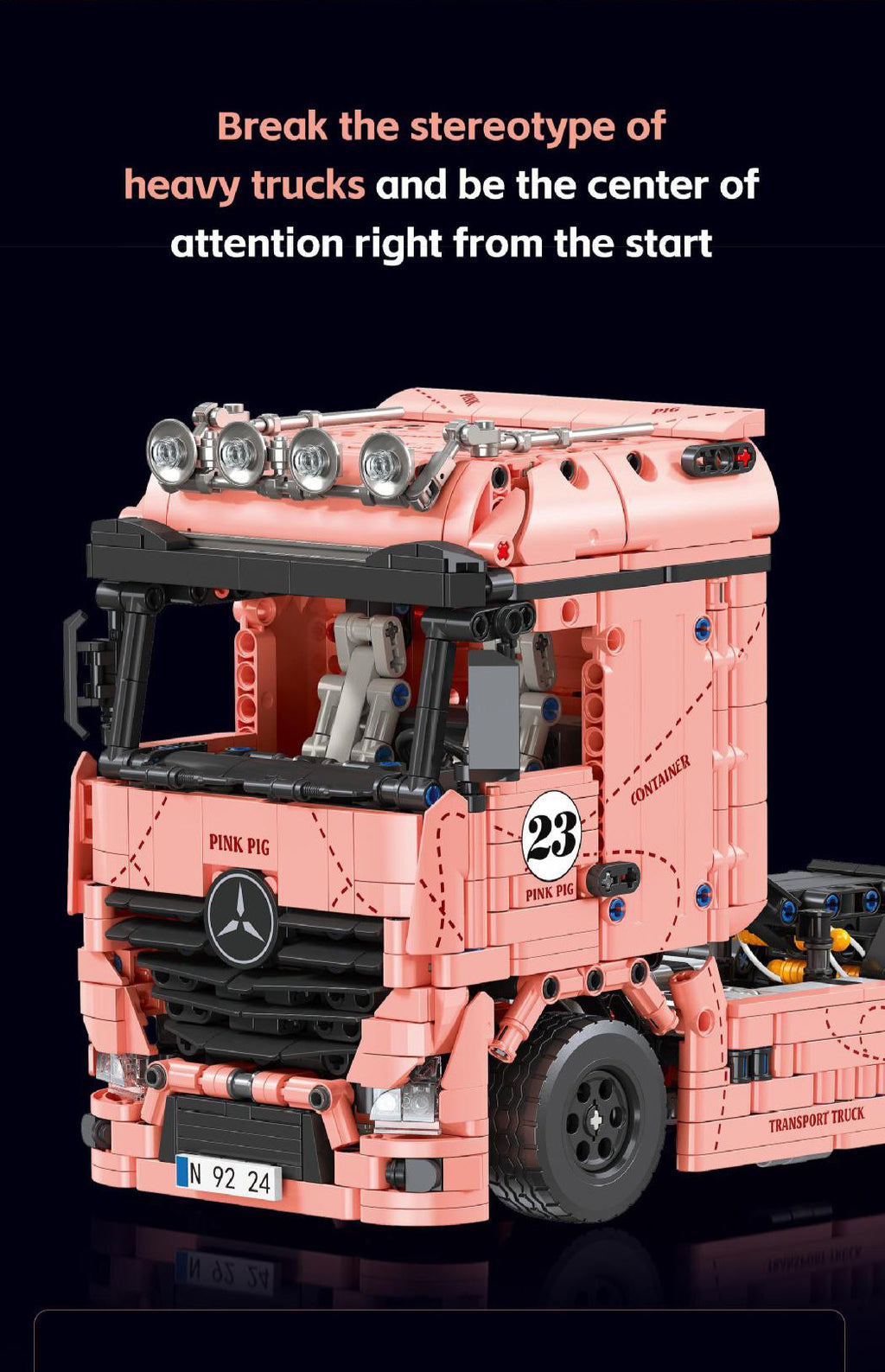 Pink Pig-1:10 SCALE