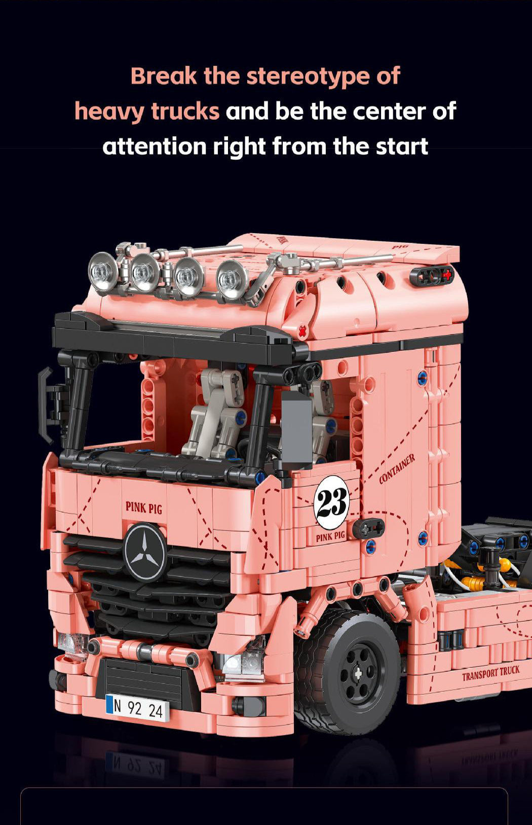 Pink Pig-1:10 SCALE