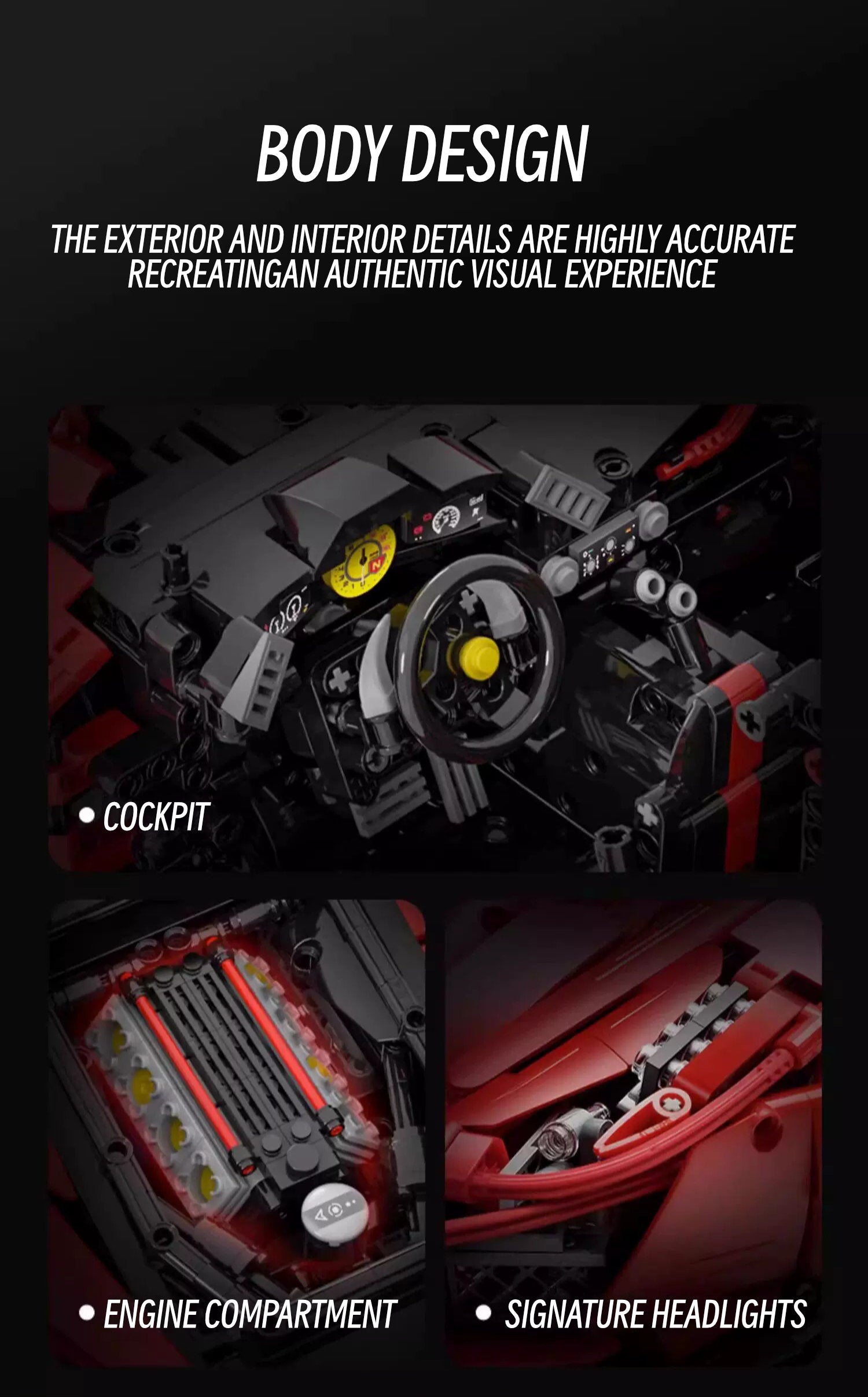Ferrari 488-1: 8 scale