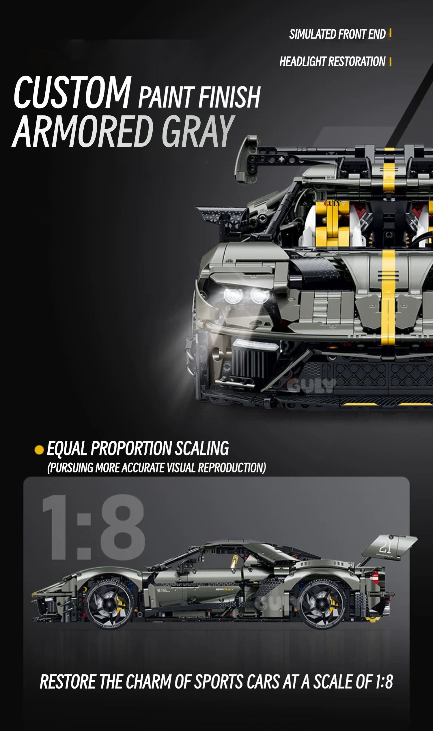 Ford GT mansory-1:8 scale