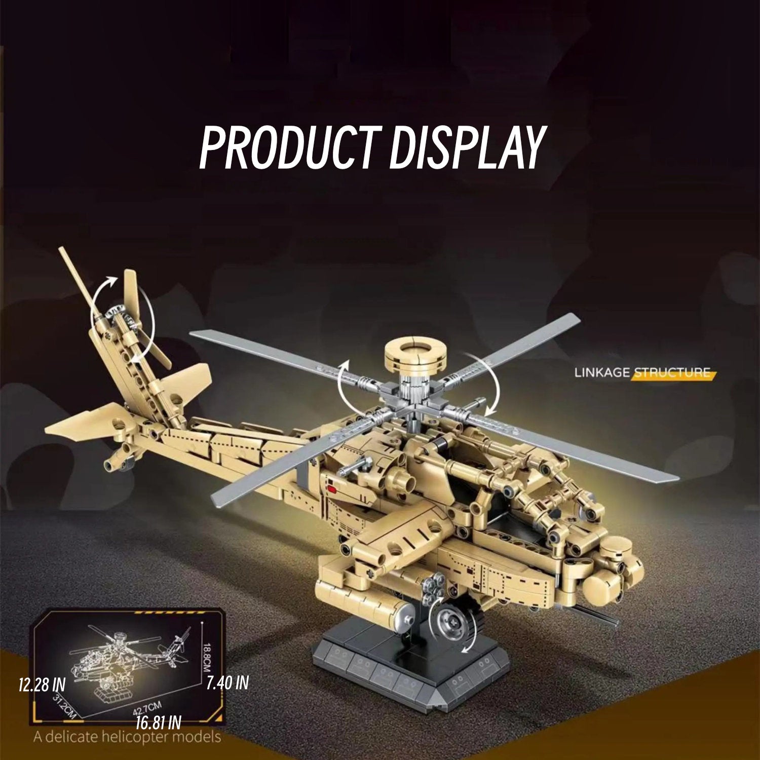 Apache helicopter