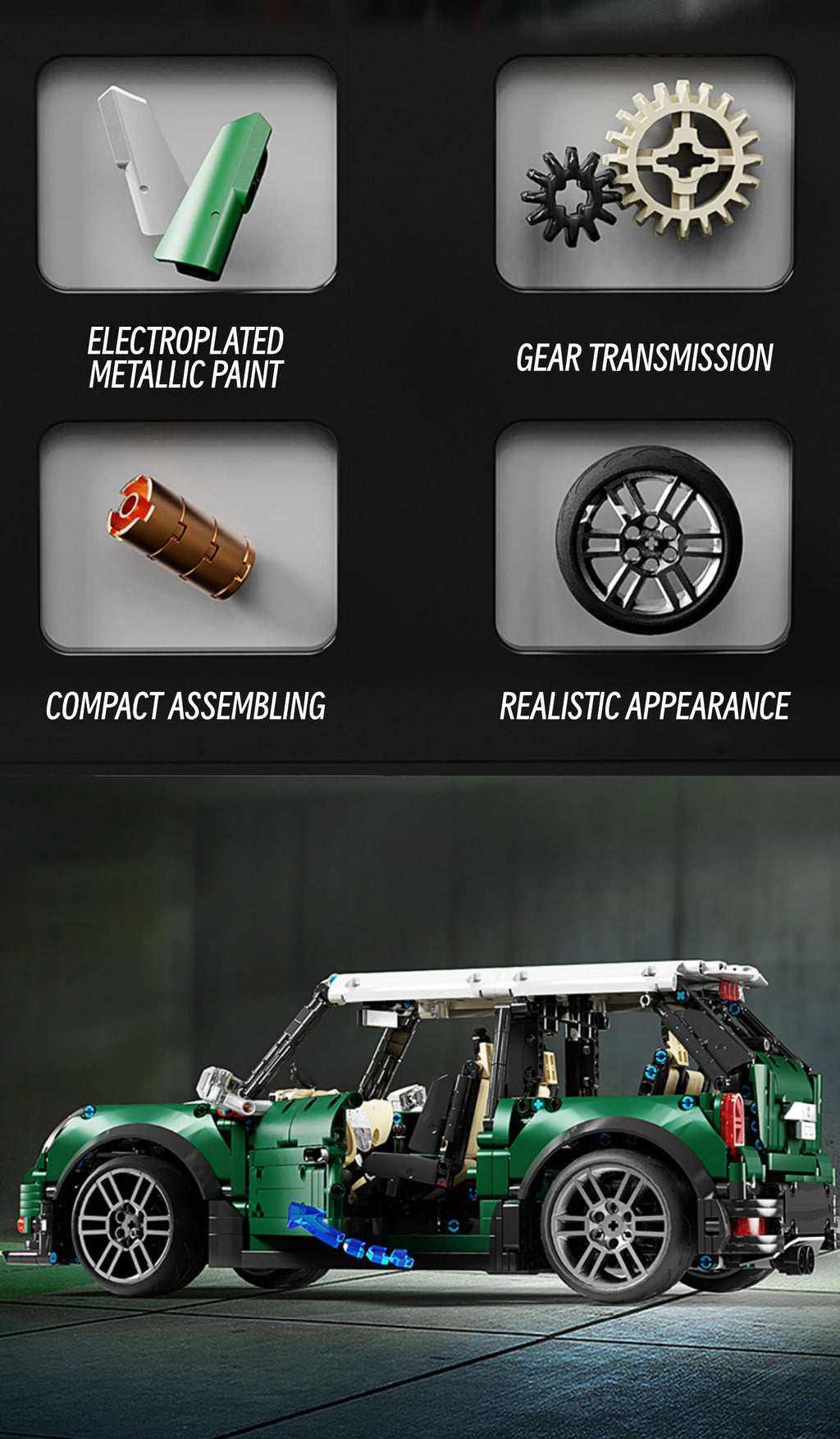 BMW mini-1:10 scale