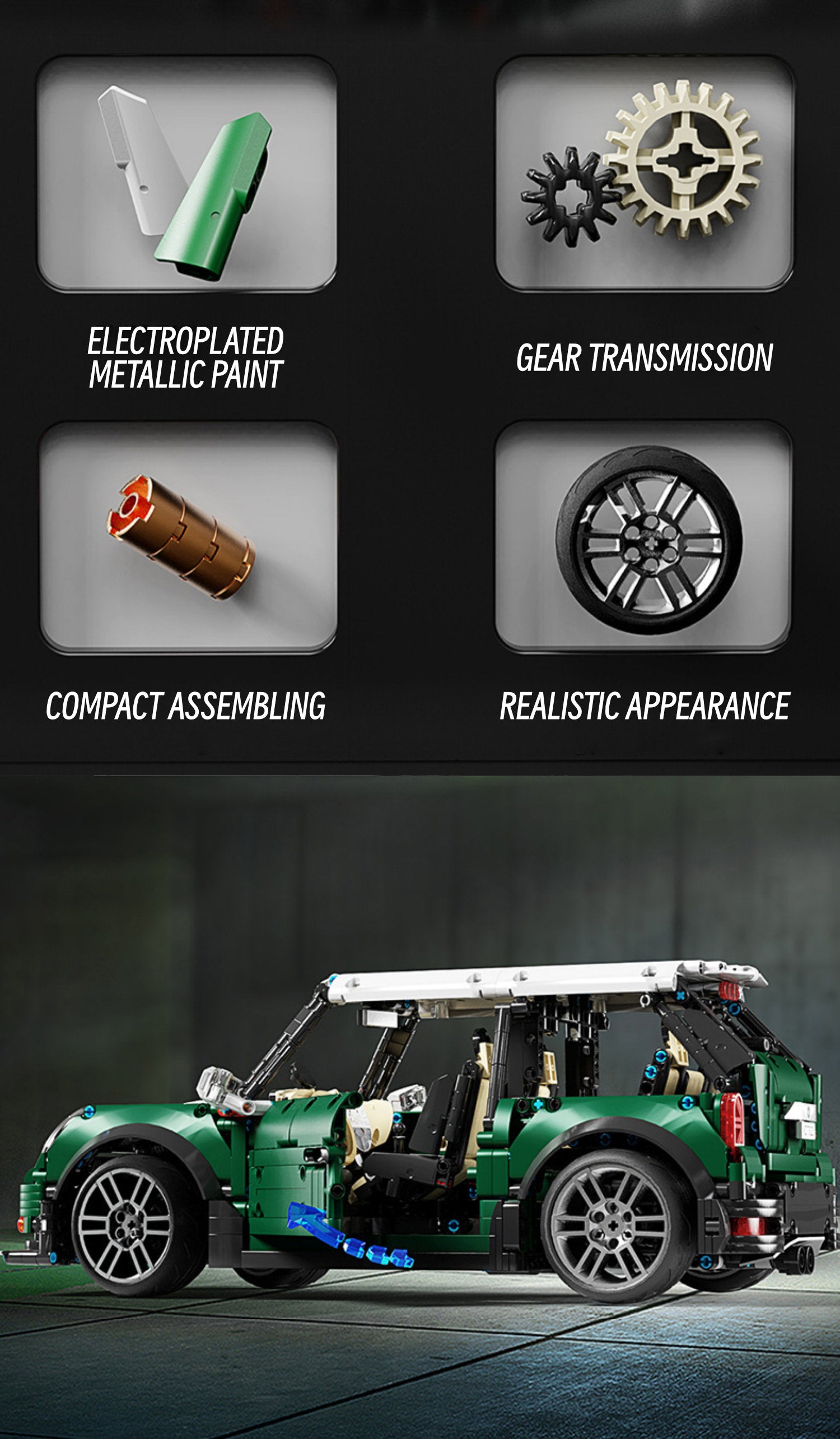 BMW mini-1:10 scale