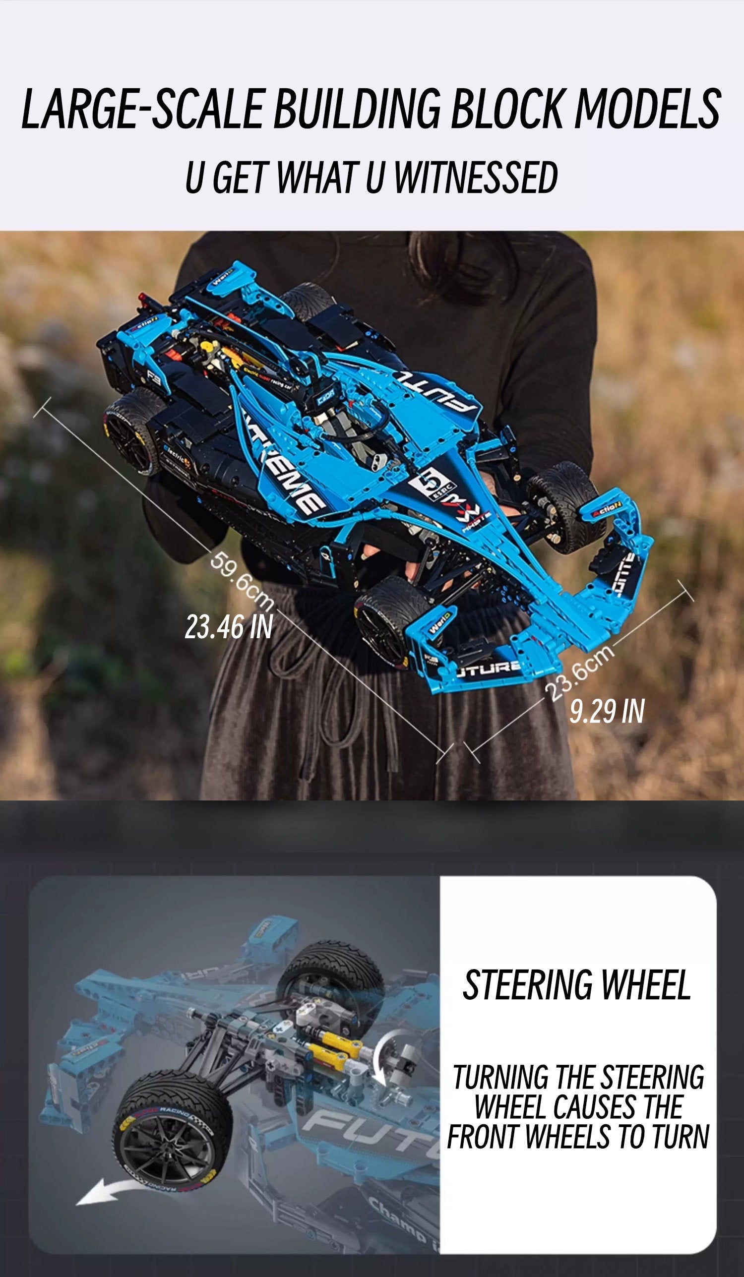 F1-Formula E-1:8 scale