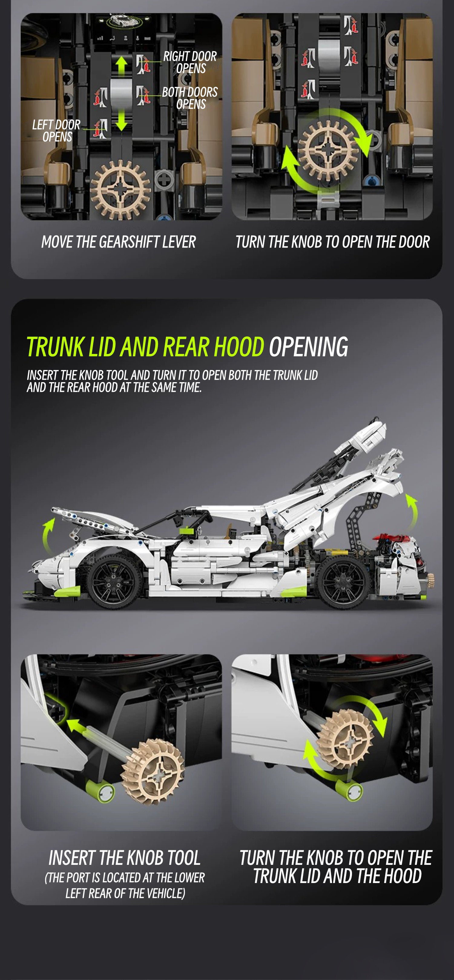 Koenigsegg Jesko-1: 8 scale