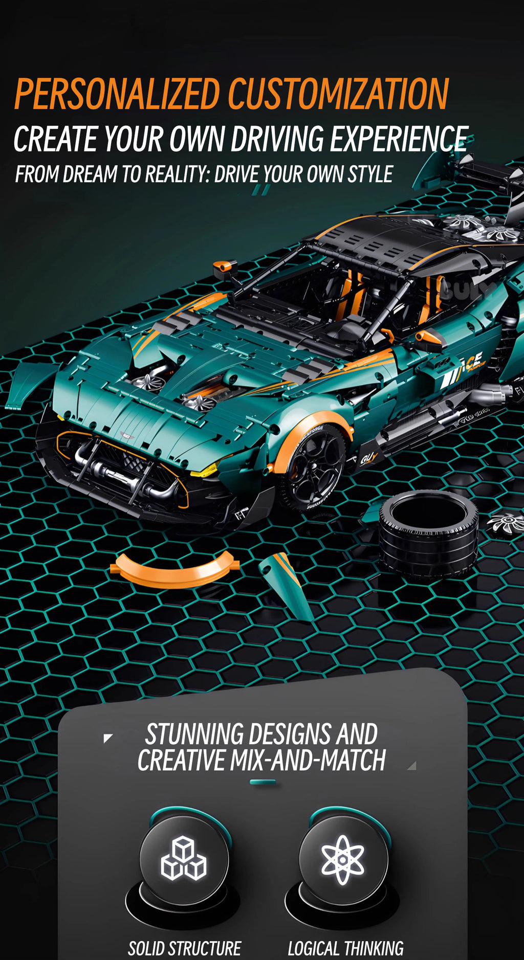 Aston Martin Vulcan-1:8 scale