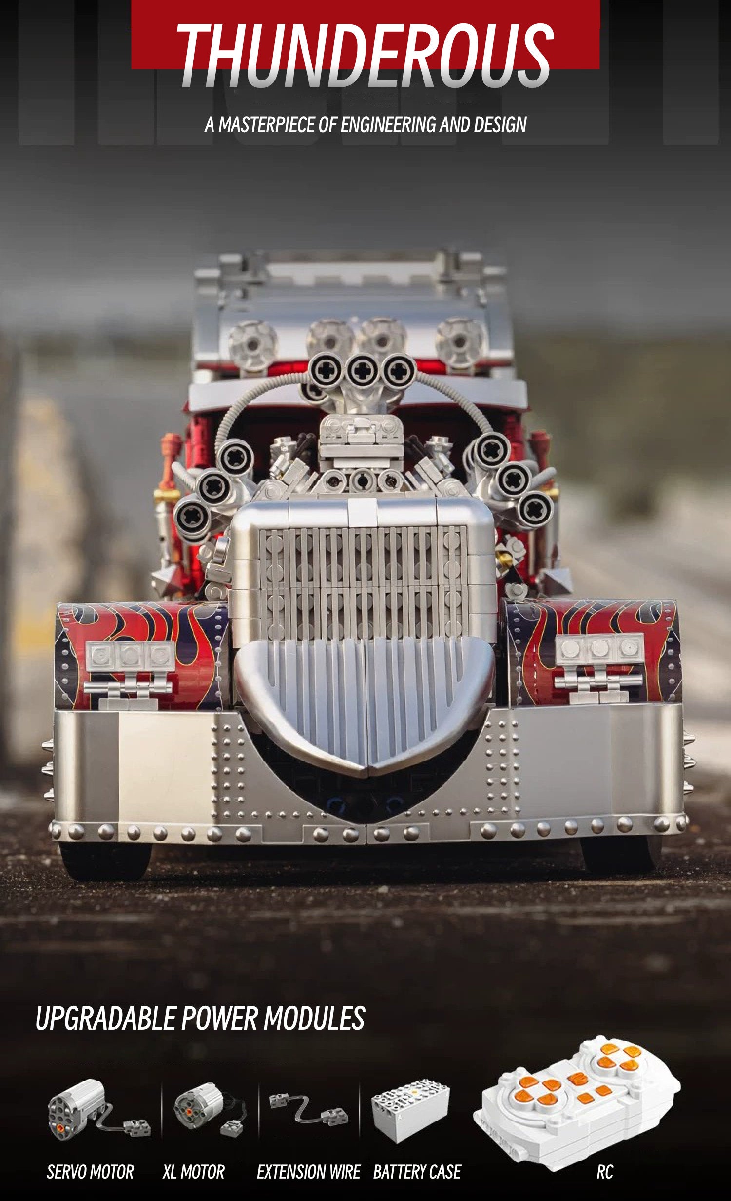 Thor 24 heavy truck-1:8 scale