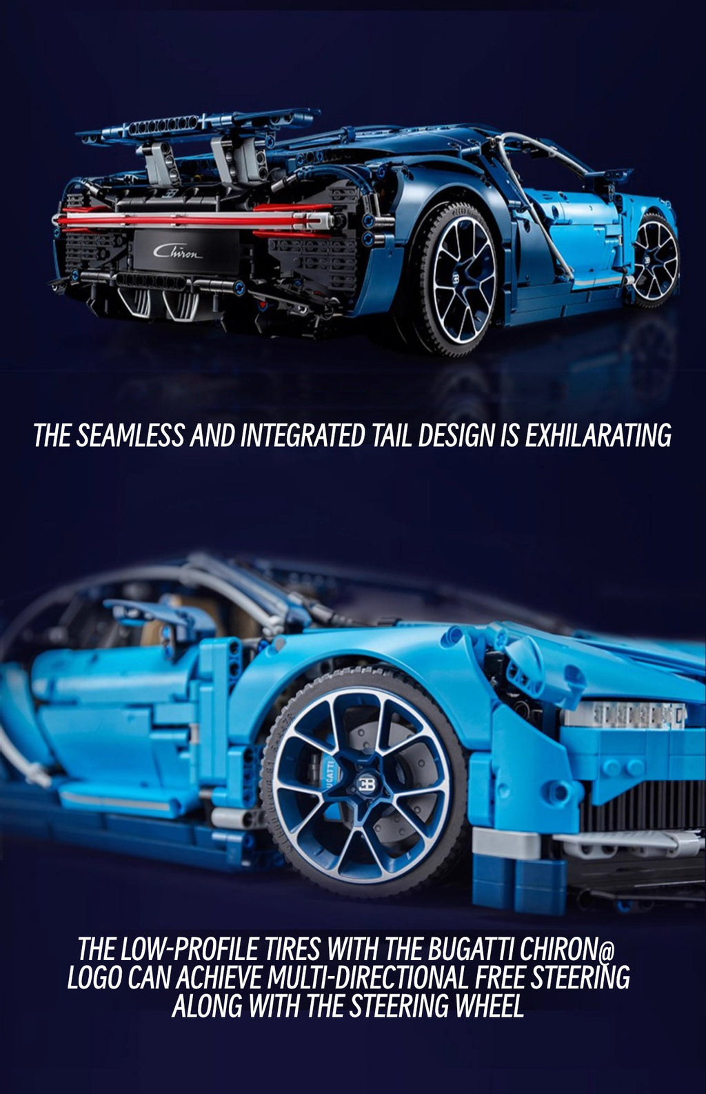 Bugatti chiron-1:8 scale