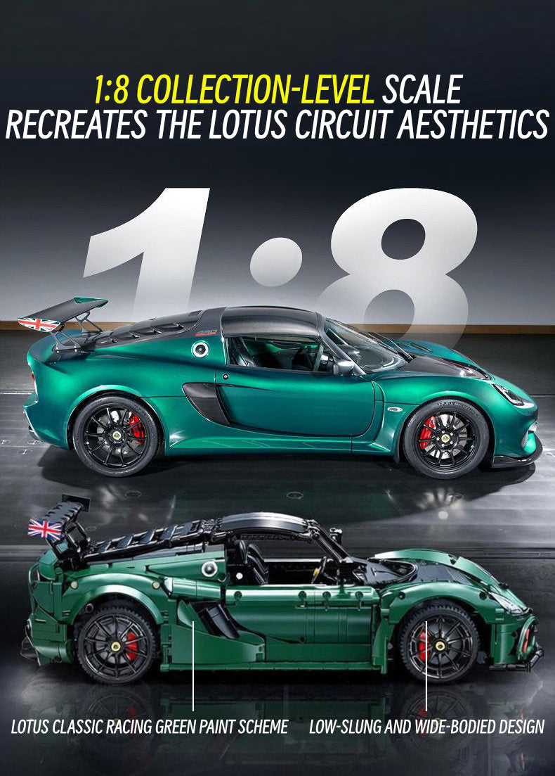 Lotus exige cup 430-1:8 scale
