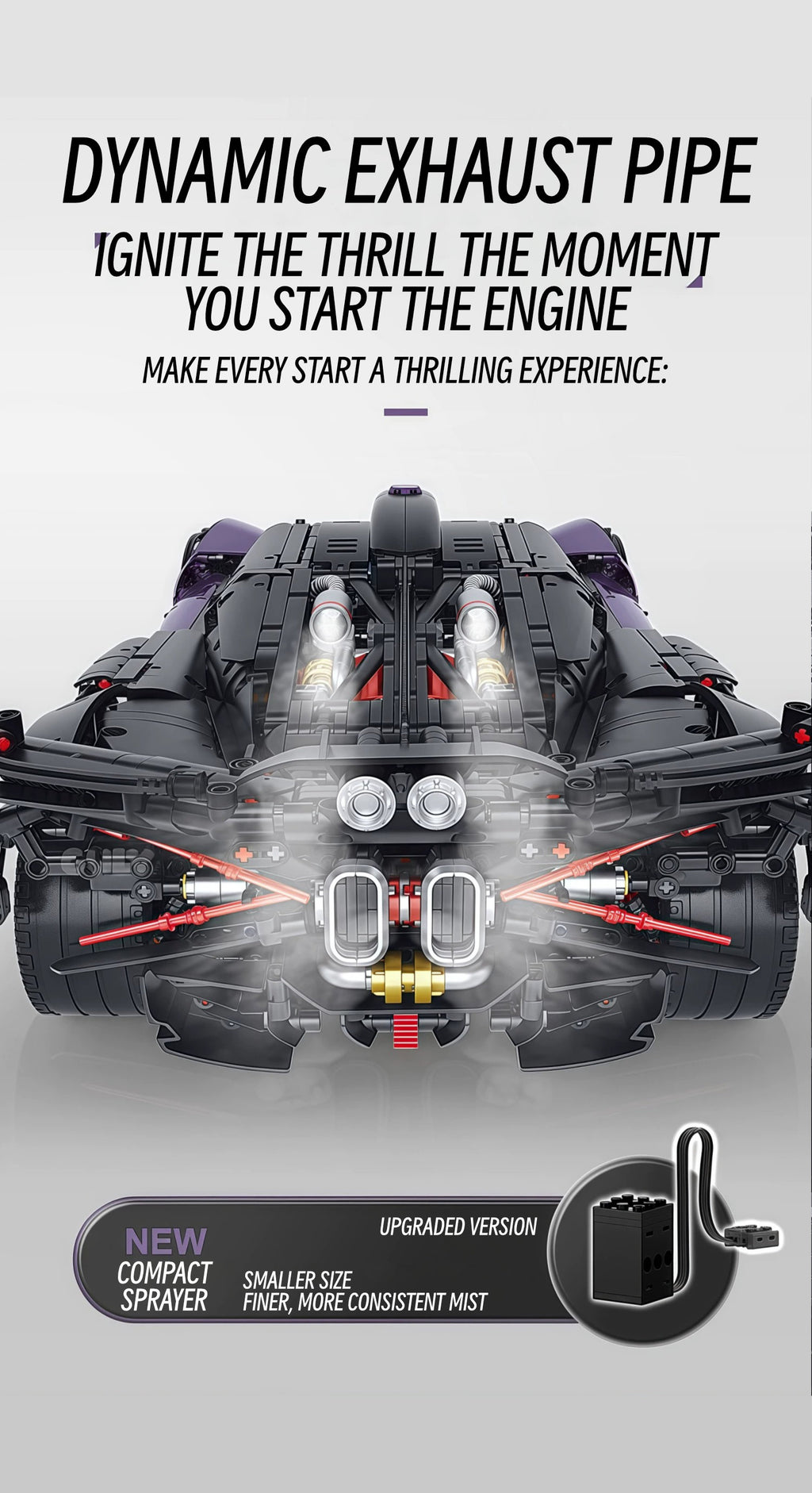 Bugatti Flying fire meteor-1：8 scale