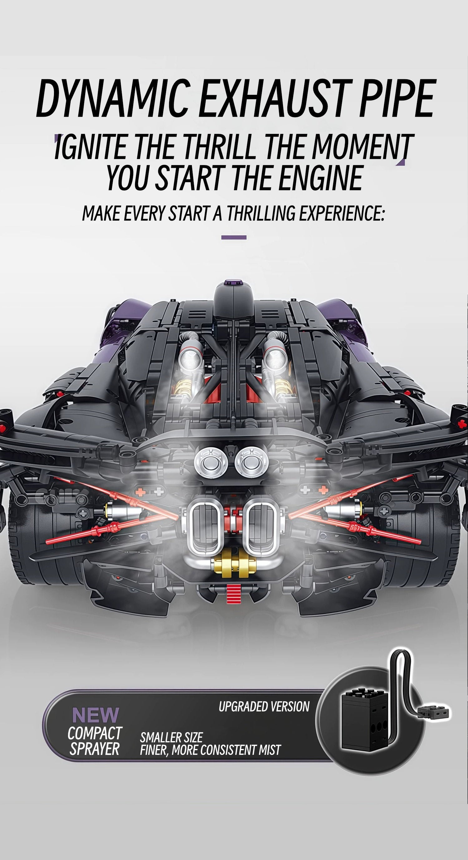 Bugatti Flying fire meteor-1：8 scale