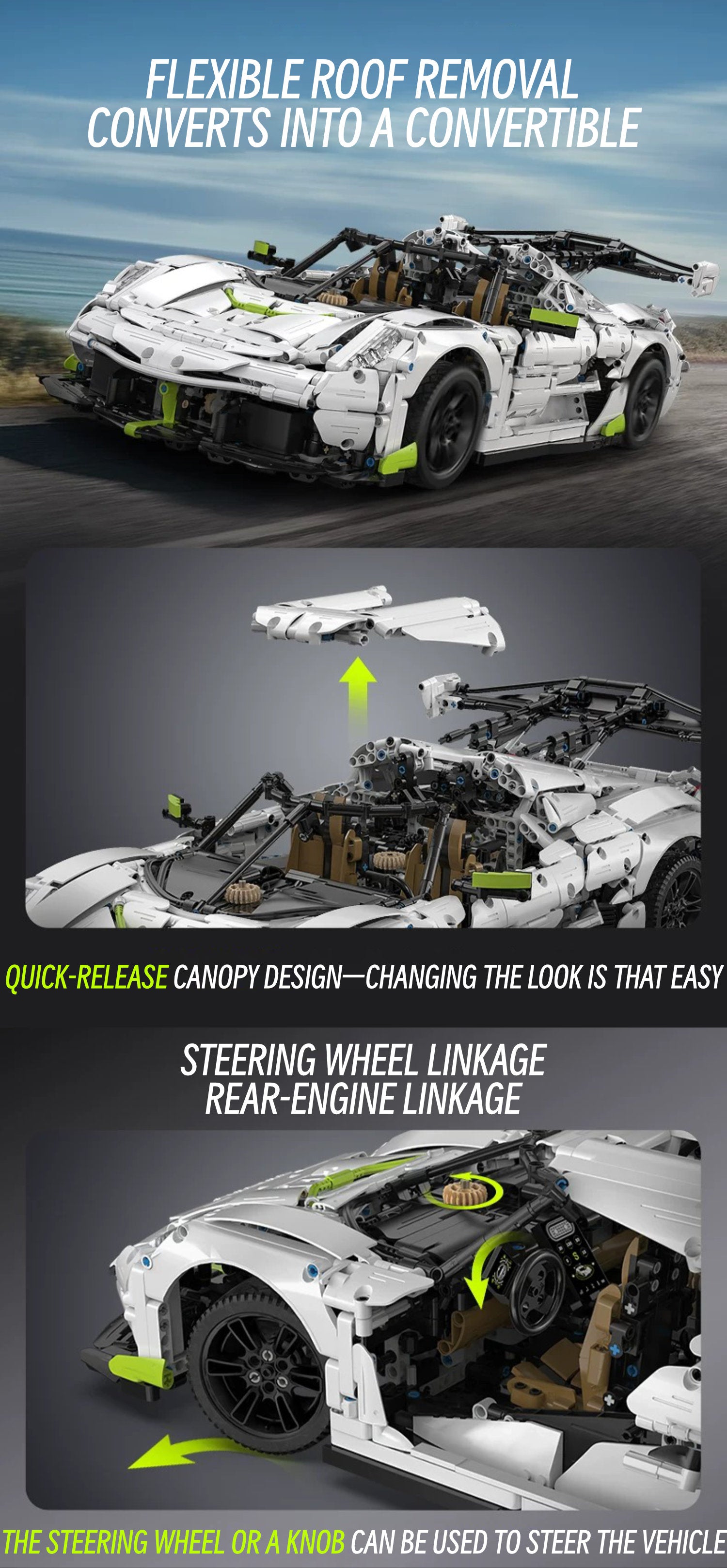 Koenigsegg Jesko-1: 8 scale