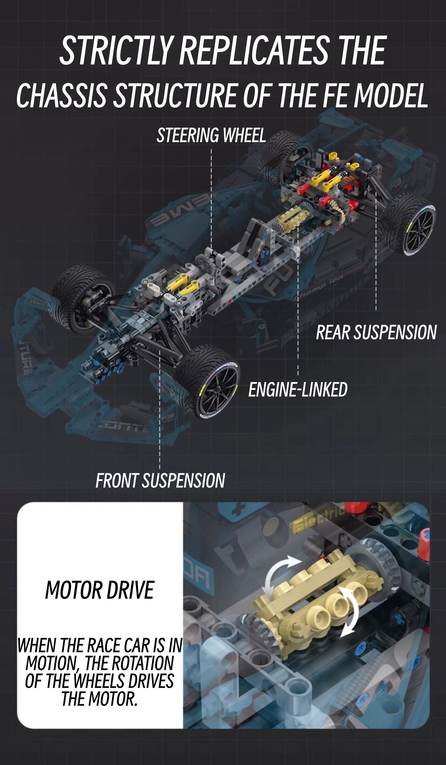 F1-Formula E-1:8 scale