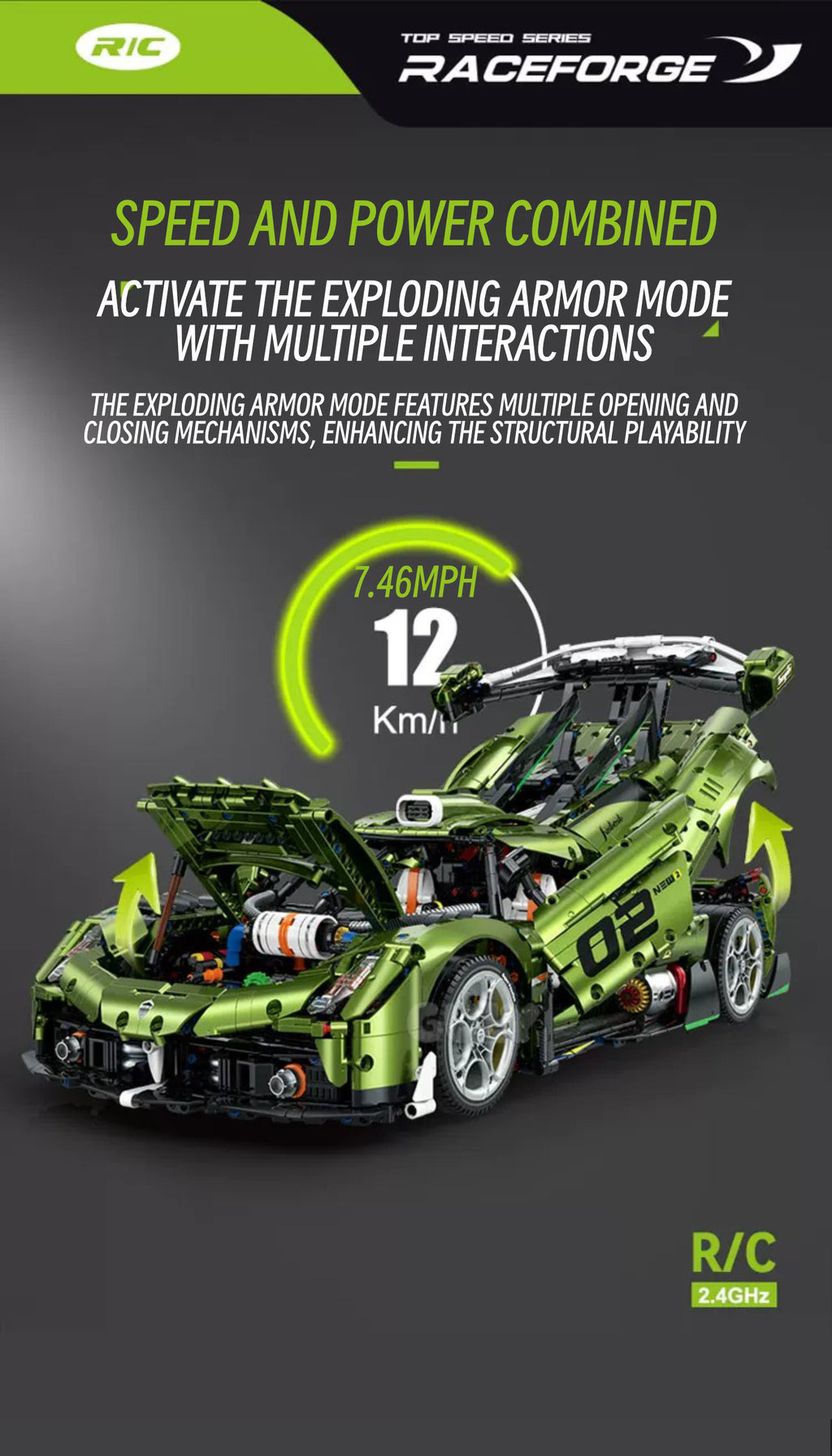 Koenigsegg Jesko-1：8 scale