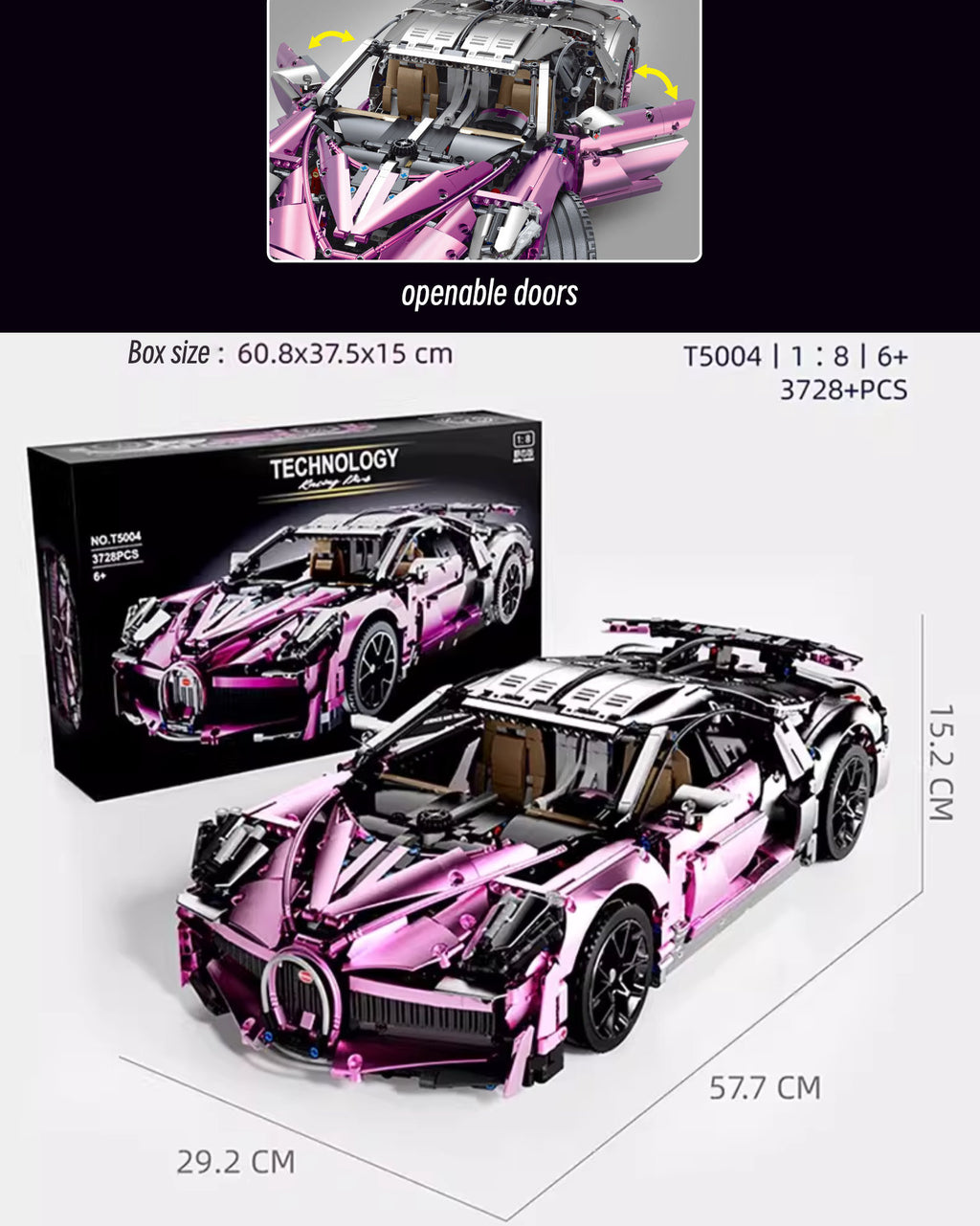 TGL Bugatti-1:8 scale