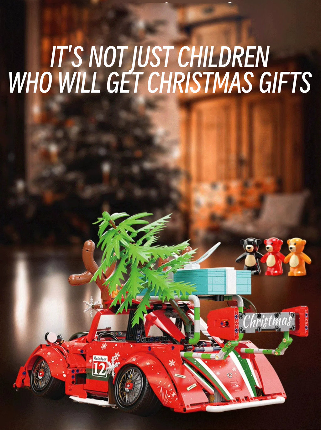 Chirstmas red beetle-1:10 scale