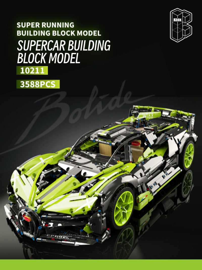 Bugatti Bolide-K box-1:8 scale