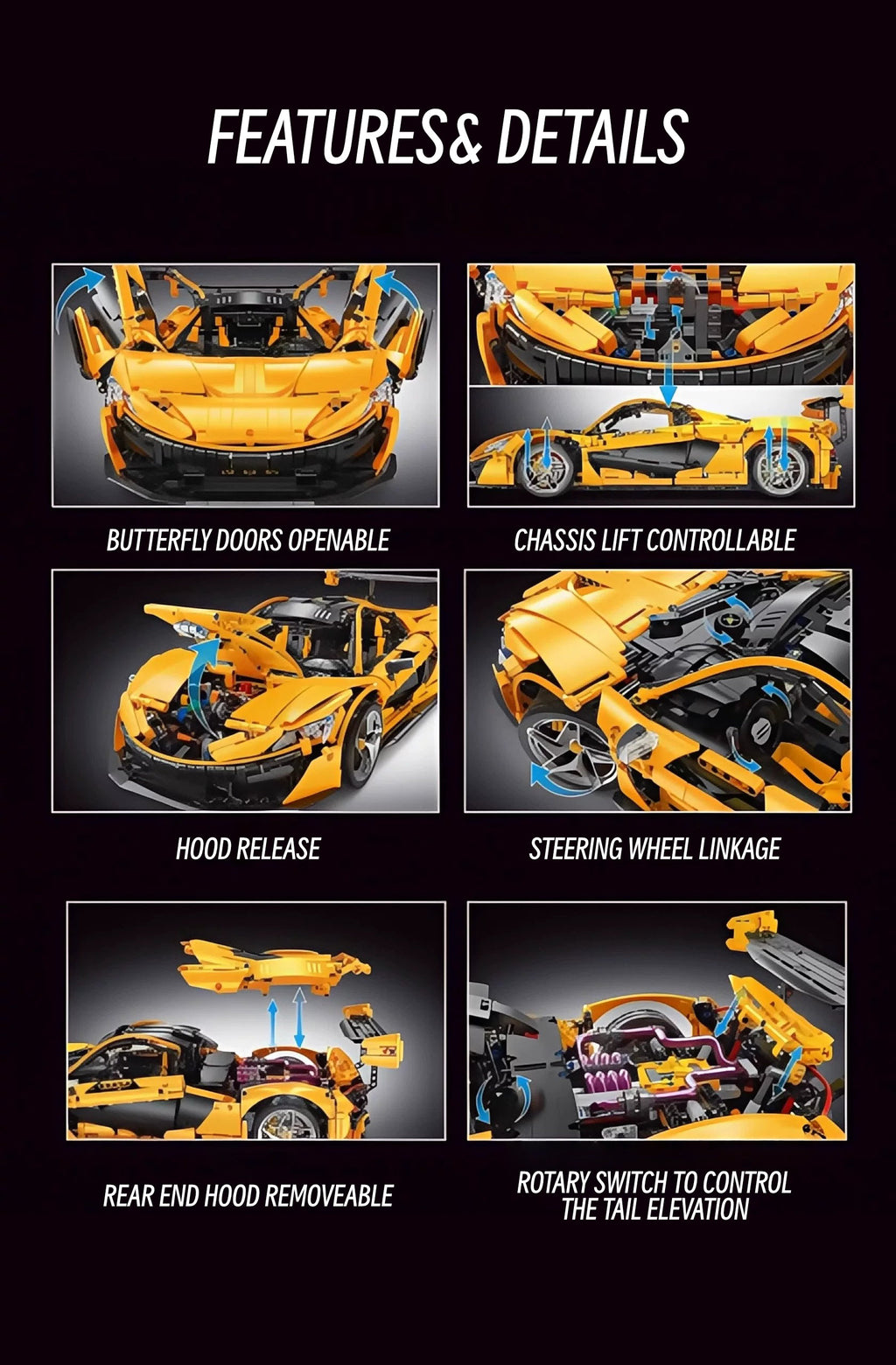 Mclaren P1- TGL-1：8 scale