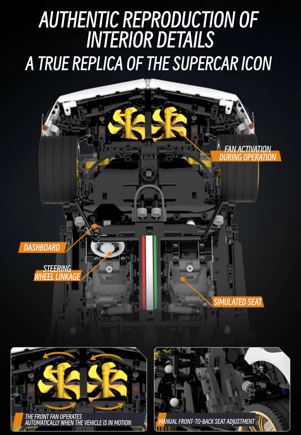 Pagani huayra-1:8 scale