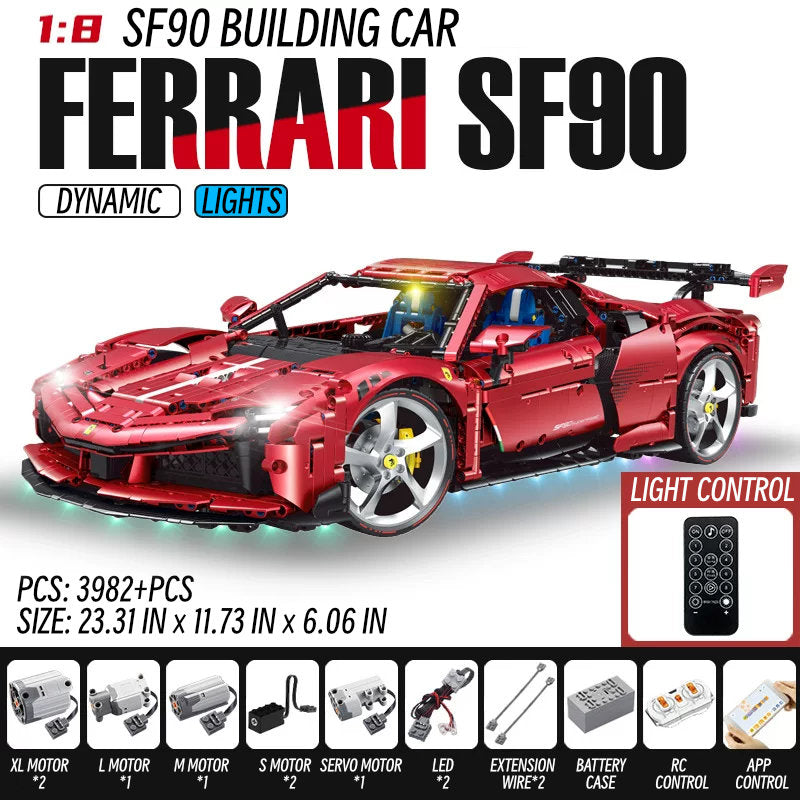 FERRARI SF90-1：8 scale